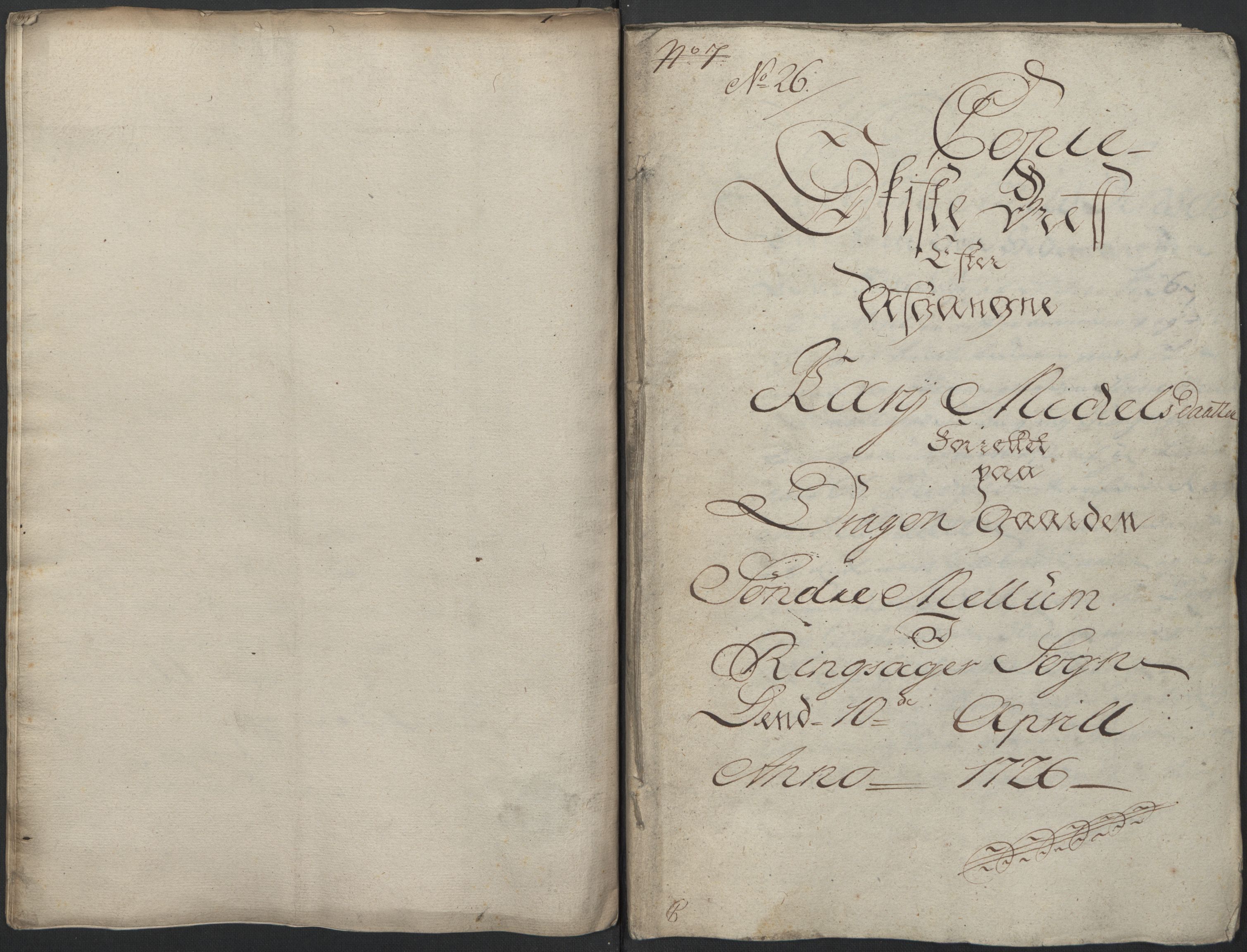 Forsvaret, Generalauditøren, RA/RAFA-1772/F/Fj/Fjb/L0001: Skifter nr. 1 - 39. (1725, 1726), 1725-1726, p. 442