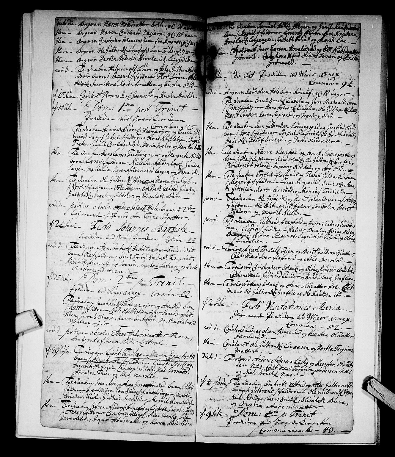 Norderhov kirkebøker, AV/SAKO-A-237/F/Fa/L0002a: Parish register (official) no. 2A, 1716-1725, p. 230-231