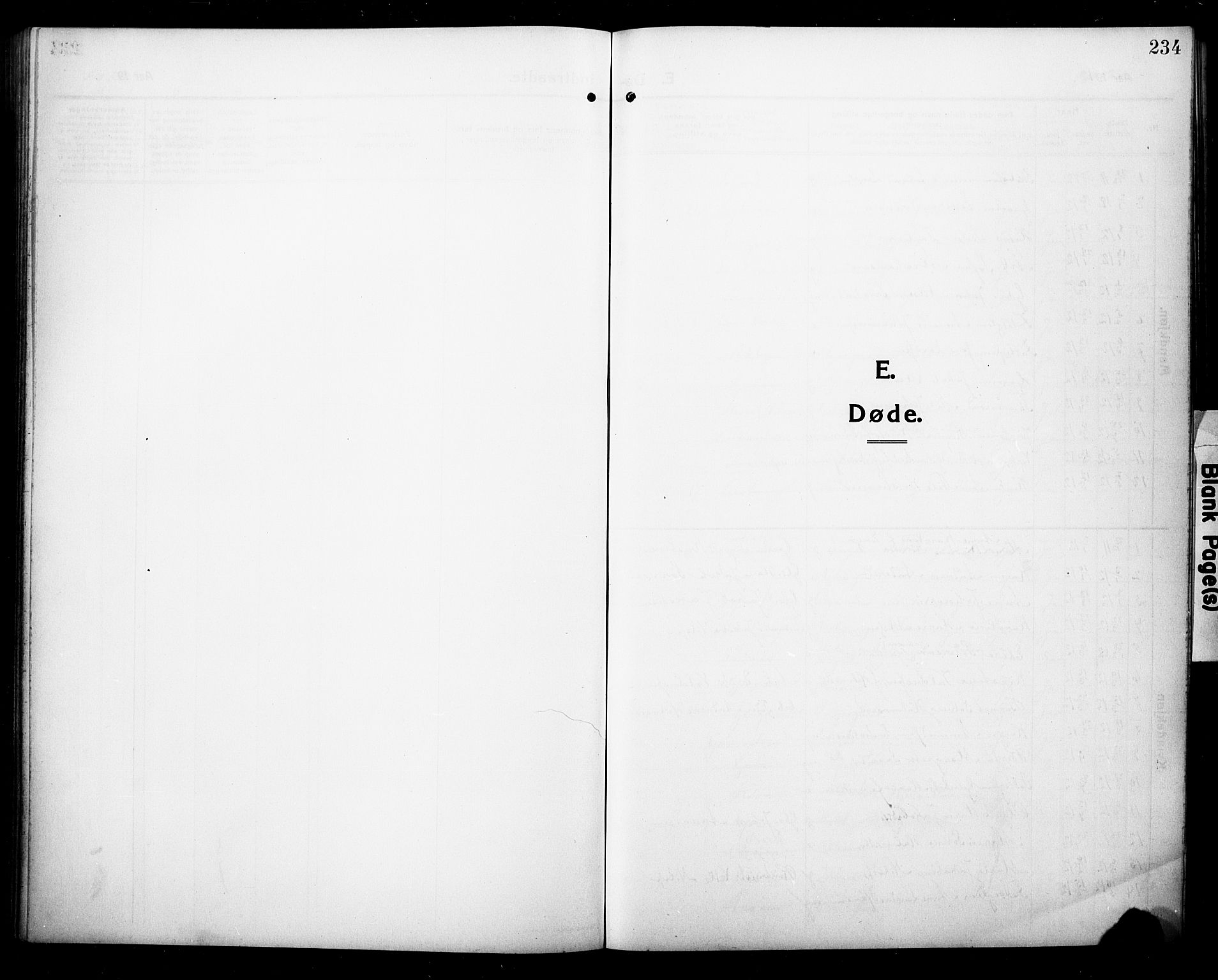 Eidanger kirkebøker, AV/SAKO-A-261/G/Ga/L0004: Parish register (copy) no. 4, 1912-1927, p. 234