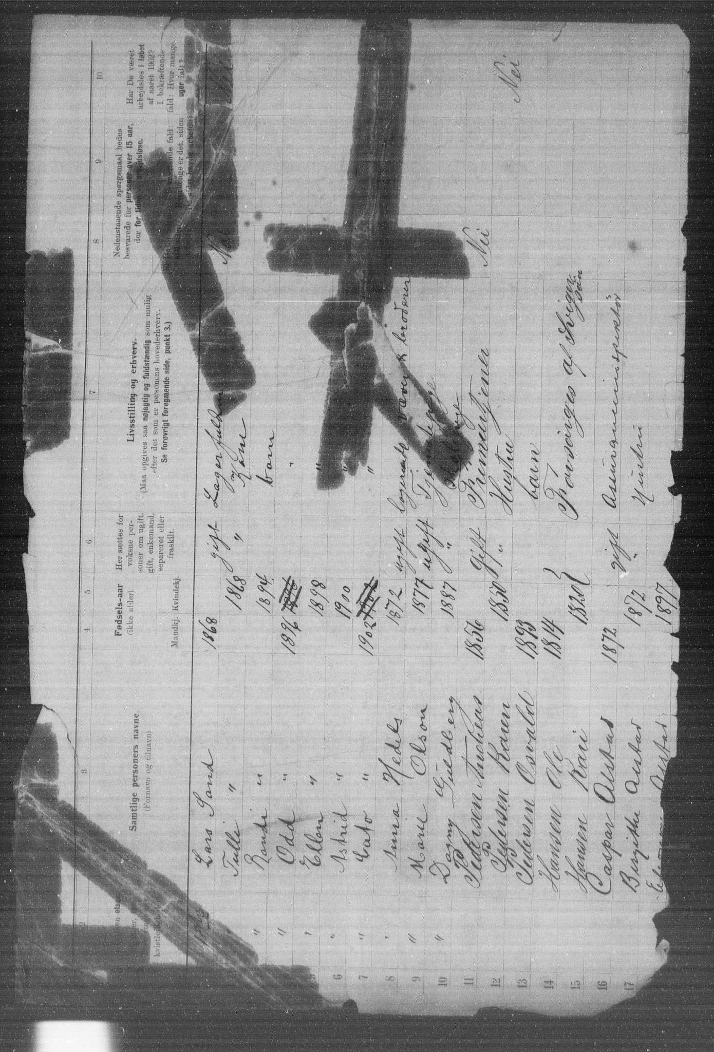 OBA, Municipal Census 1902 for Kristiania, 1902, p. 24111