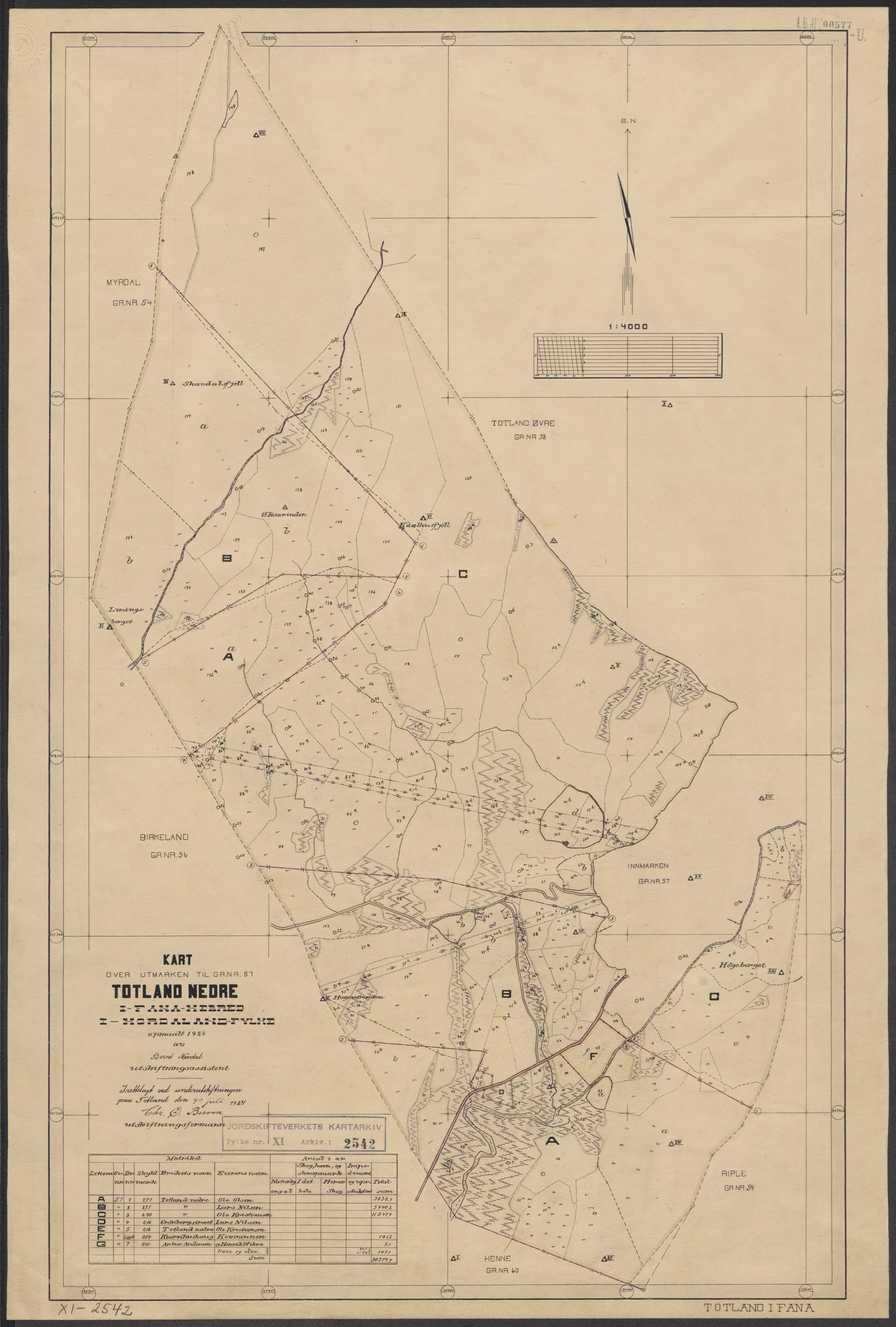 Jordskifteverkets kartarkiv, AV/RA-S-3929/T, 1859-1988, p. 2853