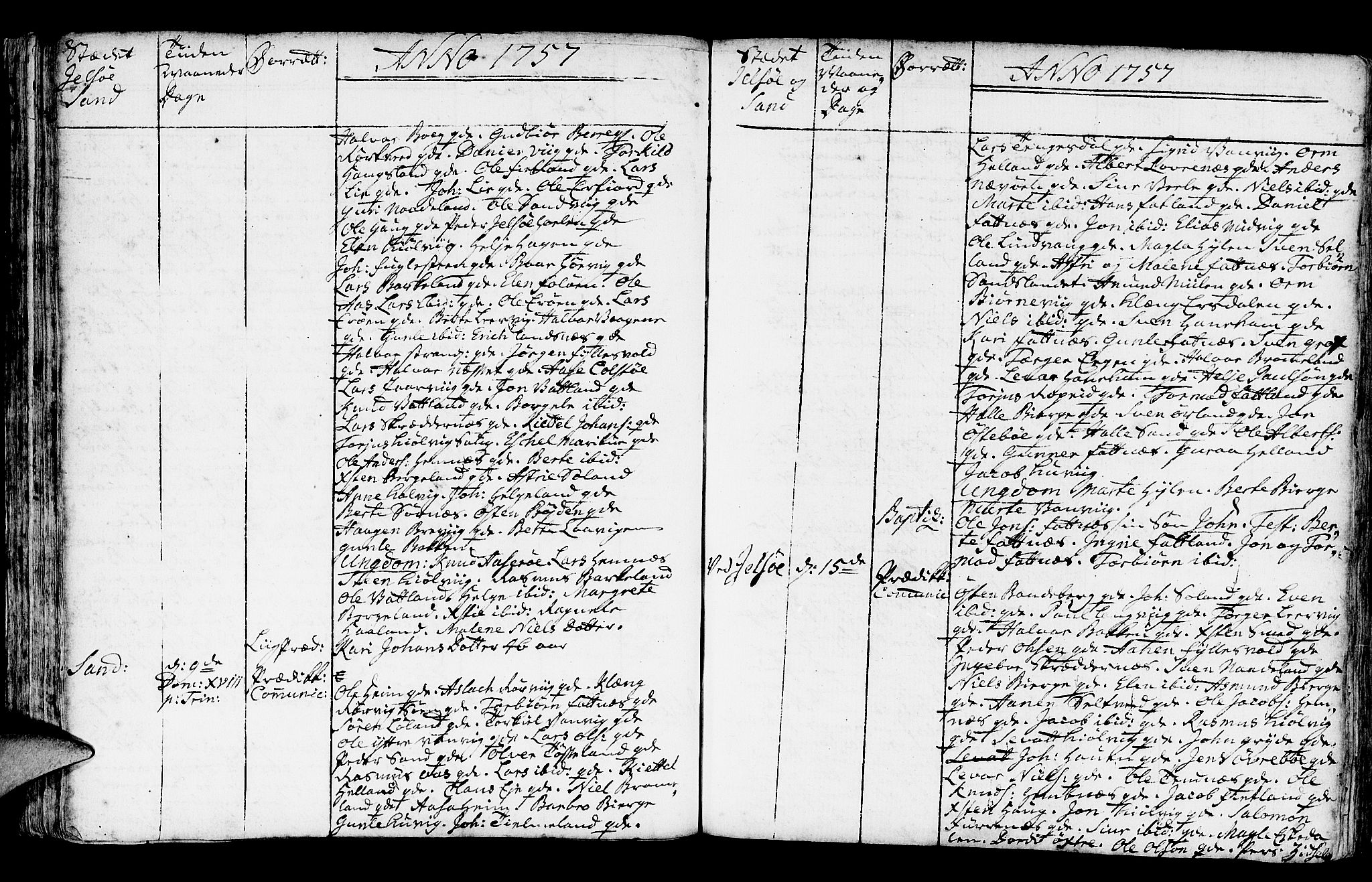 Jelsa sokneprestkontor, AV/SAST-A-101842/01/IV: Parish register (official) no. A 2, 1753-1767