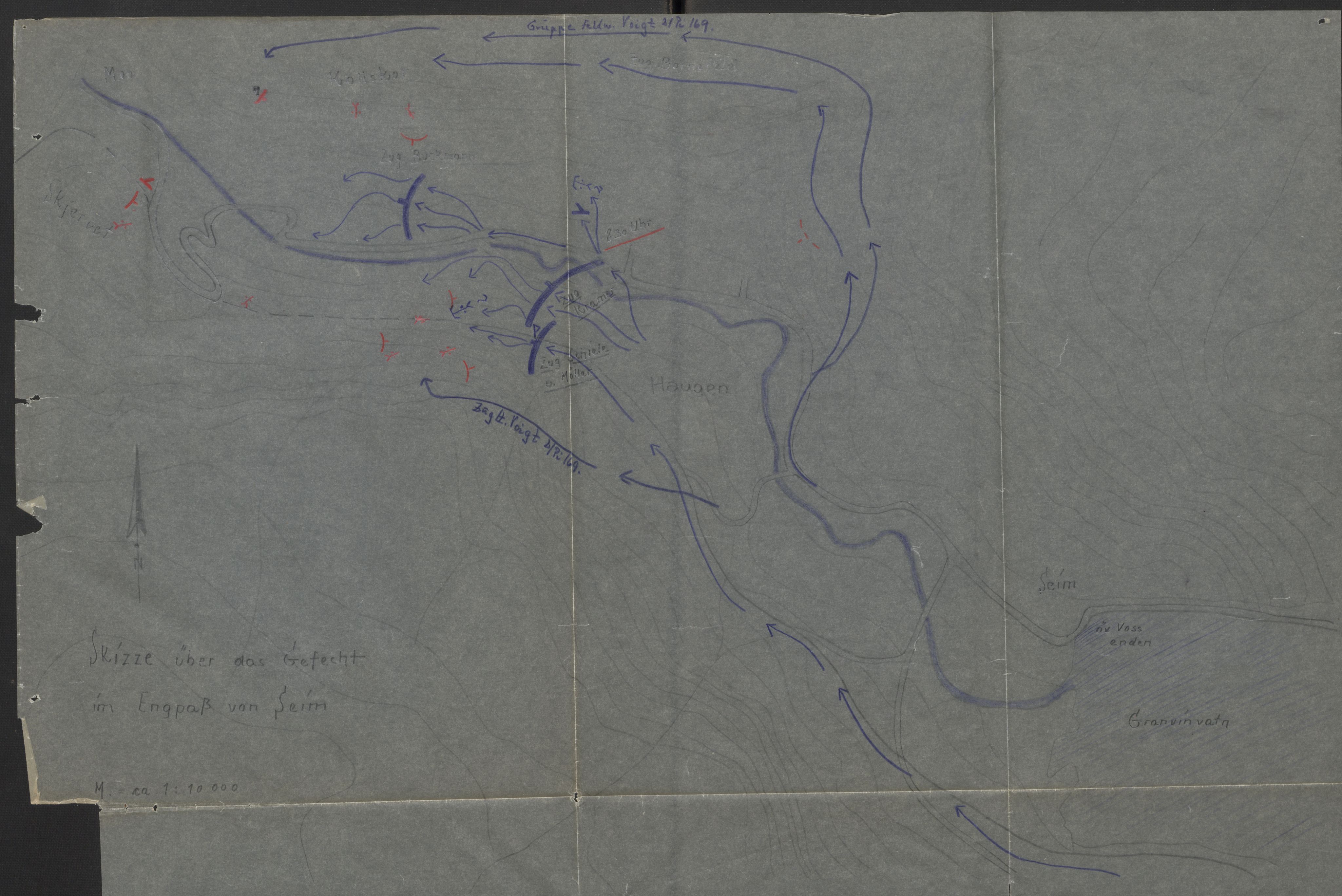 Forsvaret, Forsvarets krigshistoriske avdeling, AV/RA-RAFA-2017/Y/Yg/L0215: II-C-11-2150-2152  -  Weserübung.  Angrepet på Norge., 1940-1945, p. 292