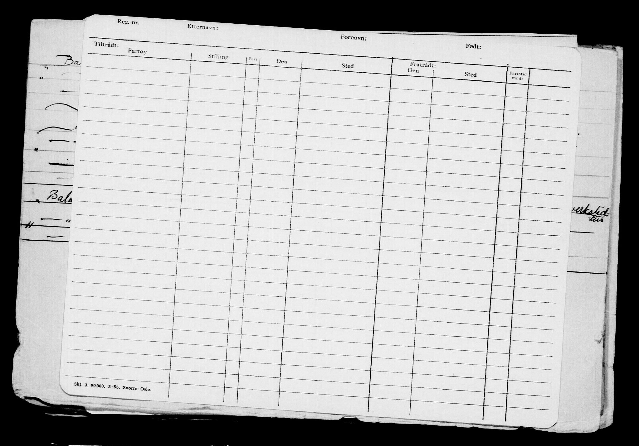 Direktoratet for sjømenn, AV/RA-S-3545/G/Gb/L0086: Hovedkort, 1909, p. 90