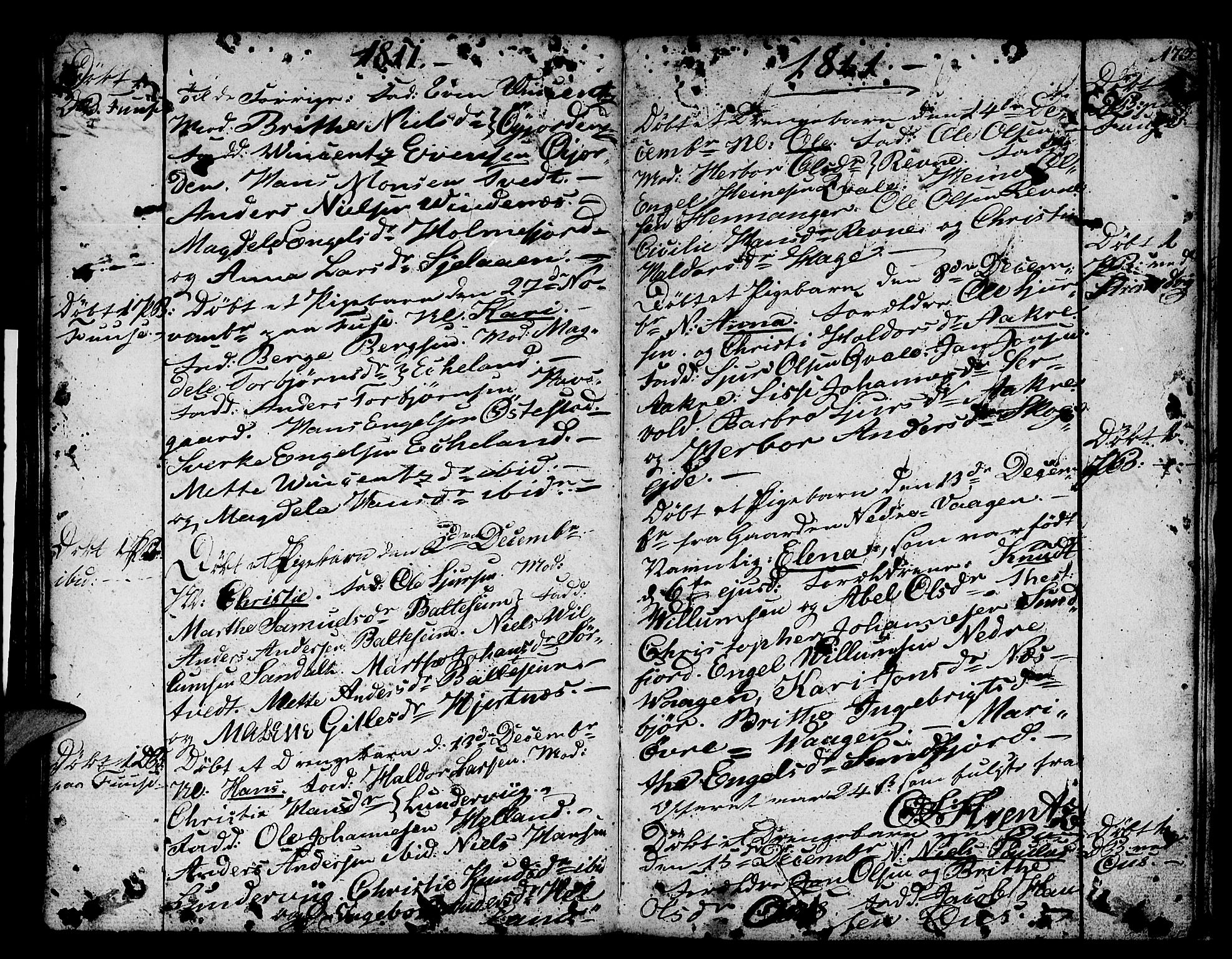 Os sokneprestembete, SAB/A-99929: Parish register (official) no. A 11, 1789-1815, p. 173