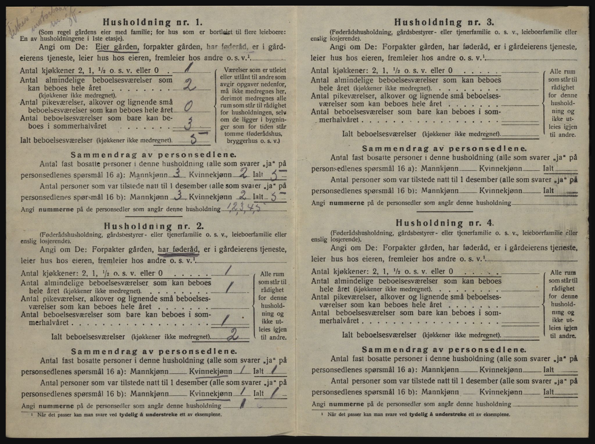 SAT, 1920 census for Stoksund, 1920, p. 31