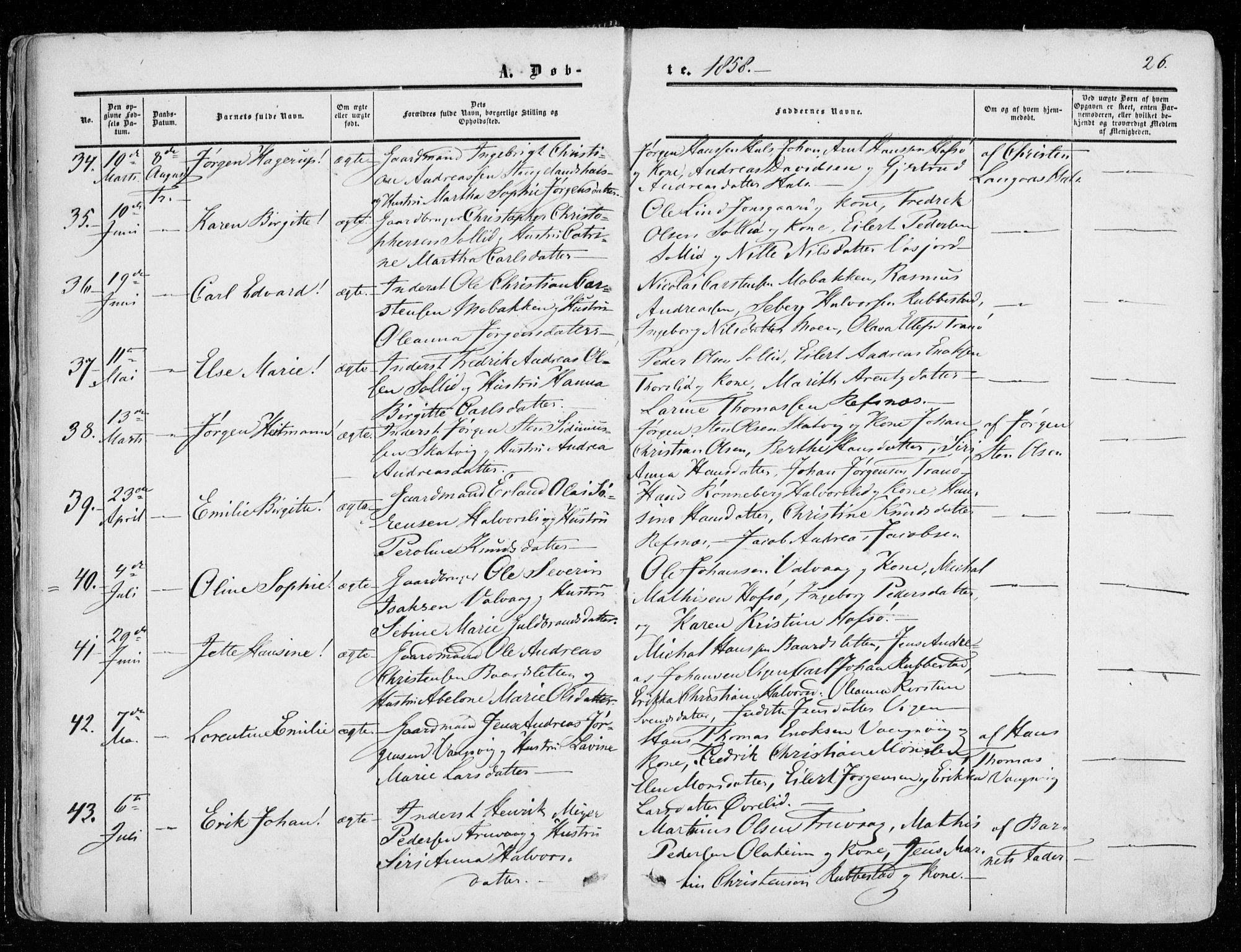 Tranøy sokneprestkontor, AV/SATØ-S-1313/I/Ia/Iaa/L0007kirke: Parish register (official) no. 7, 1856-1866, p. 26