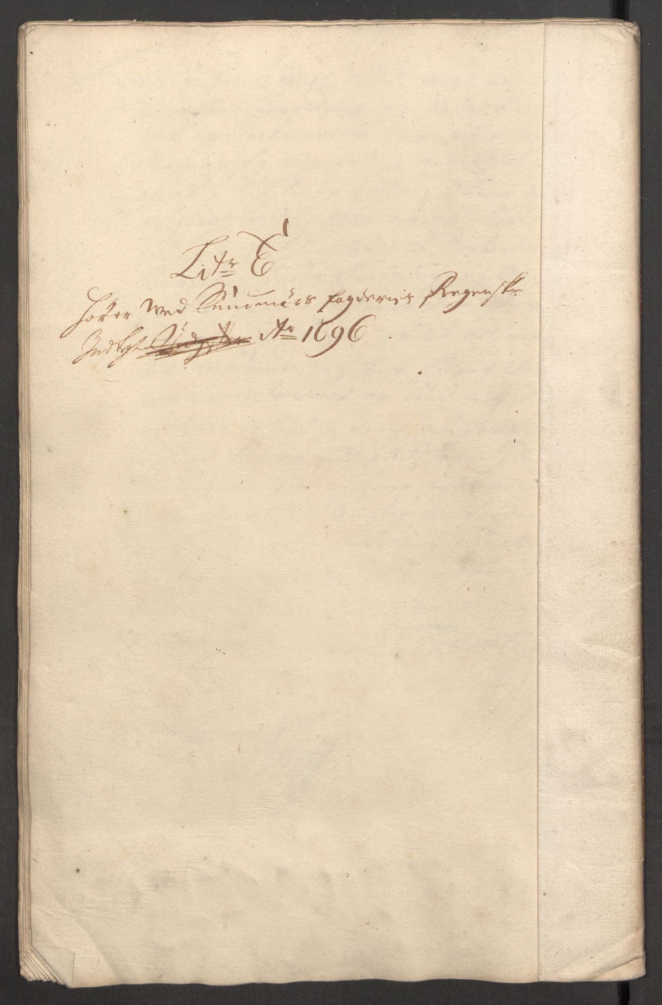 Rentekammeret inntil 1814, Reviderte regnskaper, Fogderegnskap, AV/RA-EA-4092/R54/L3556: Fogderegnskap Sunnmøre, 1696-1698, p. 119