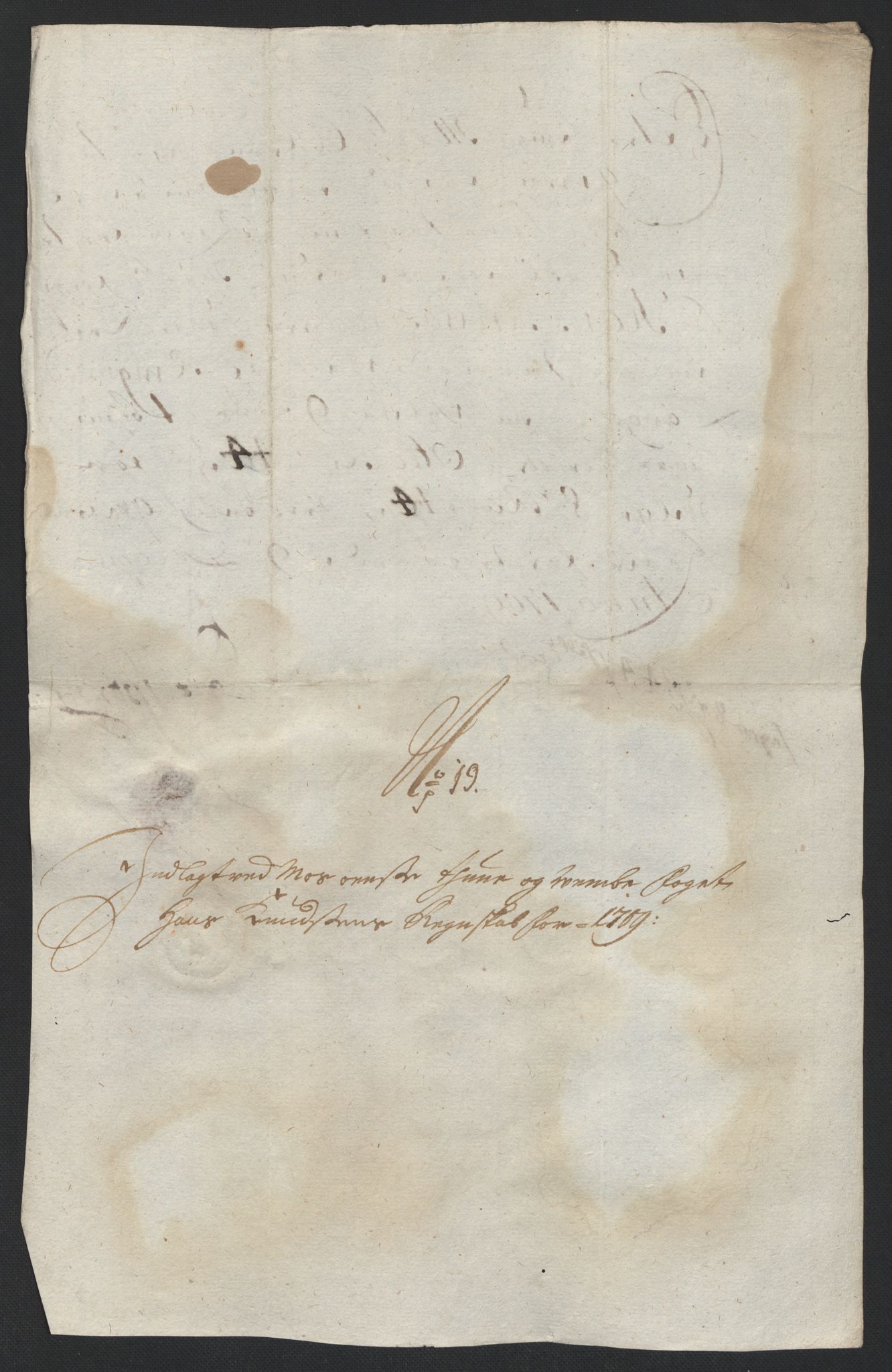 Rentekammeret inntil 1814, Reviderte regnskaper, Fogderegnskap, AV/RA-EA-4092/R04/L0135: Fogderegnskap Moss, Onsøy, Tune, Veme og Åbygge, 1709-1710, p. 147