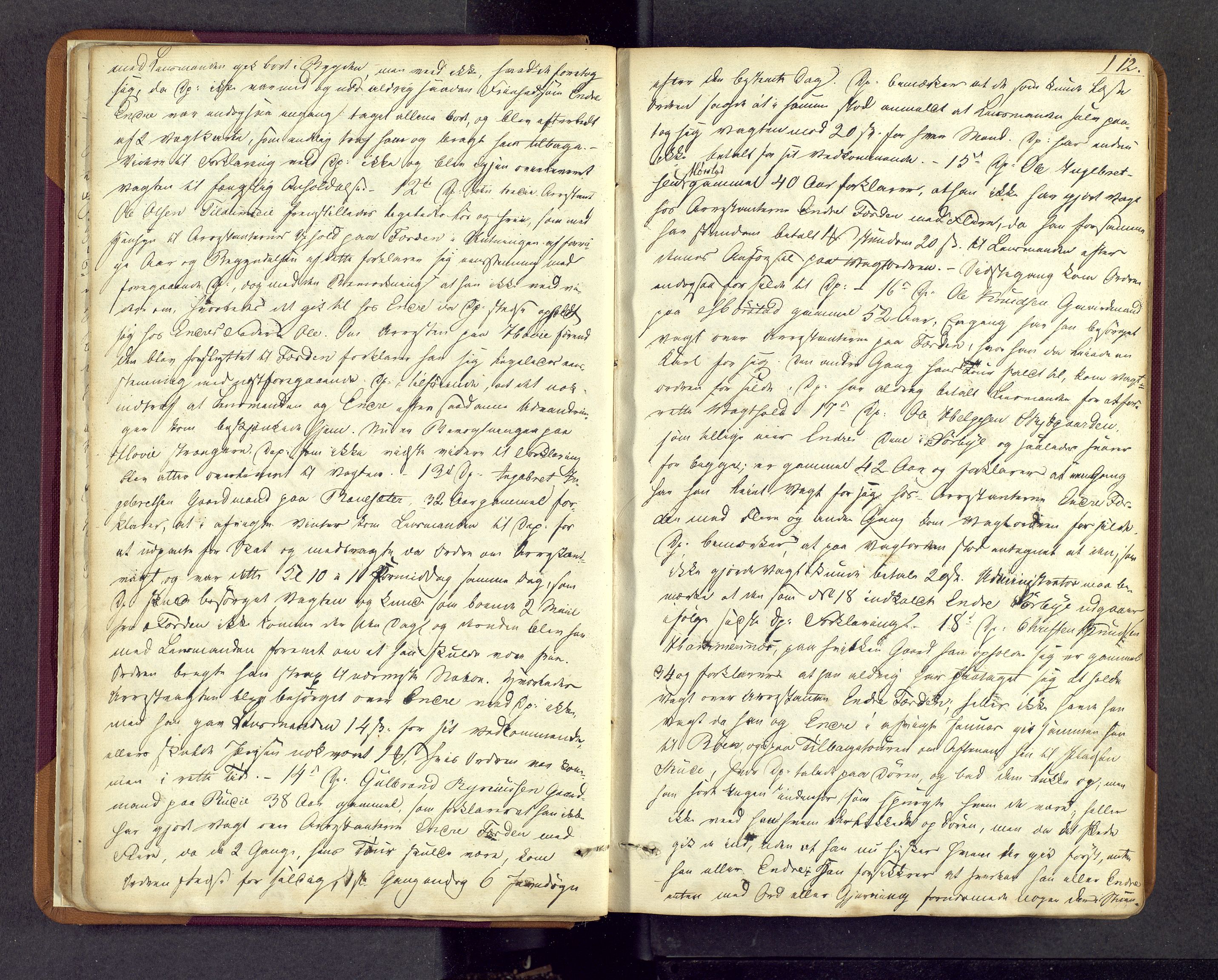 Valdres sorenskriveri, AV/SAH-TING-016/G/Gc/L0004: Ekstrarettsprotokoll, 1826-1831, p. 11b-12a
