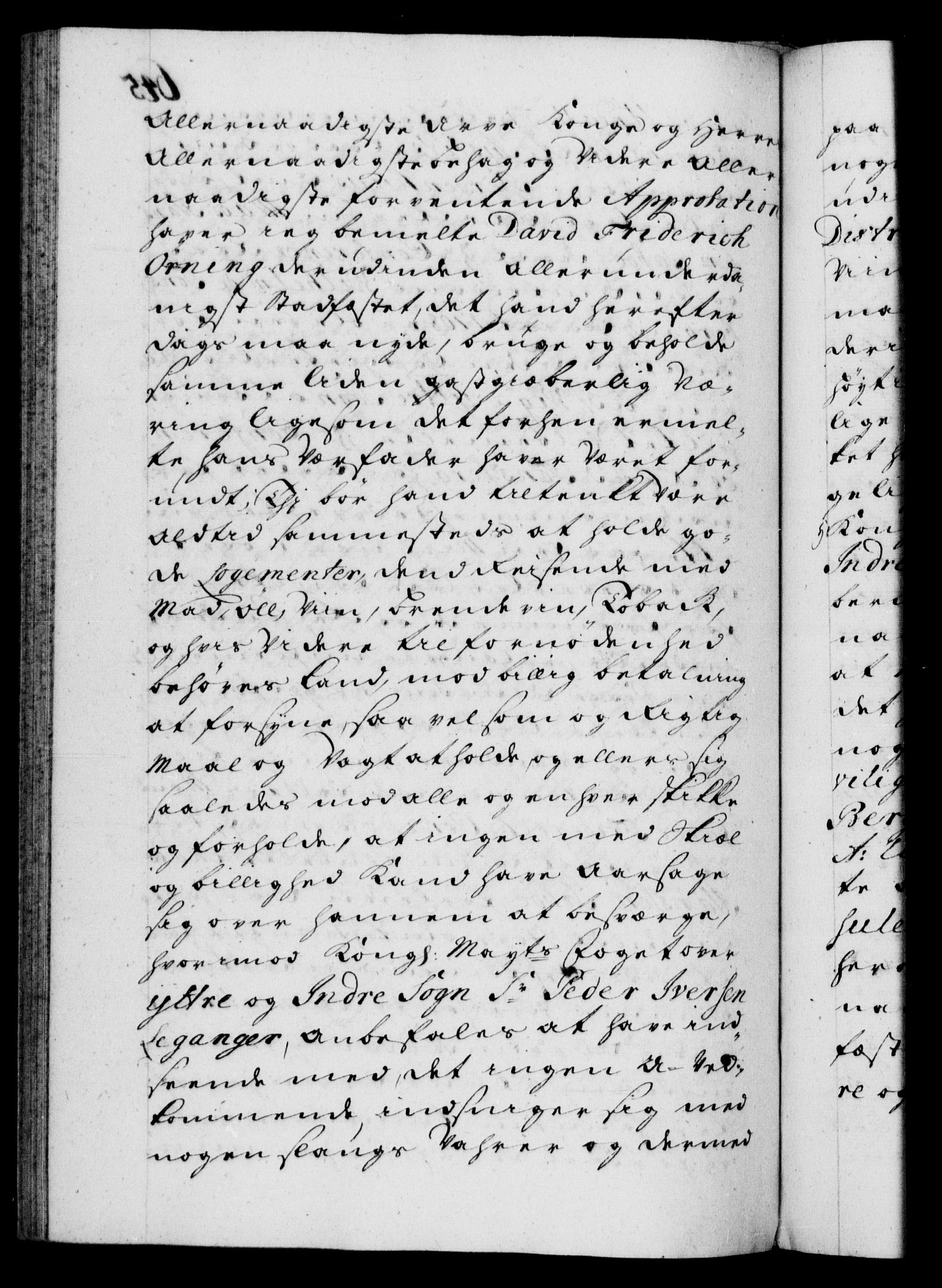 Danske Kanselli 1572-1799, AV/RA-EA-3023/F/Fc/Fca/Fcaa/L0024: Norske registre, 1723-1725, p. 645b