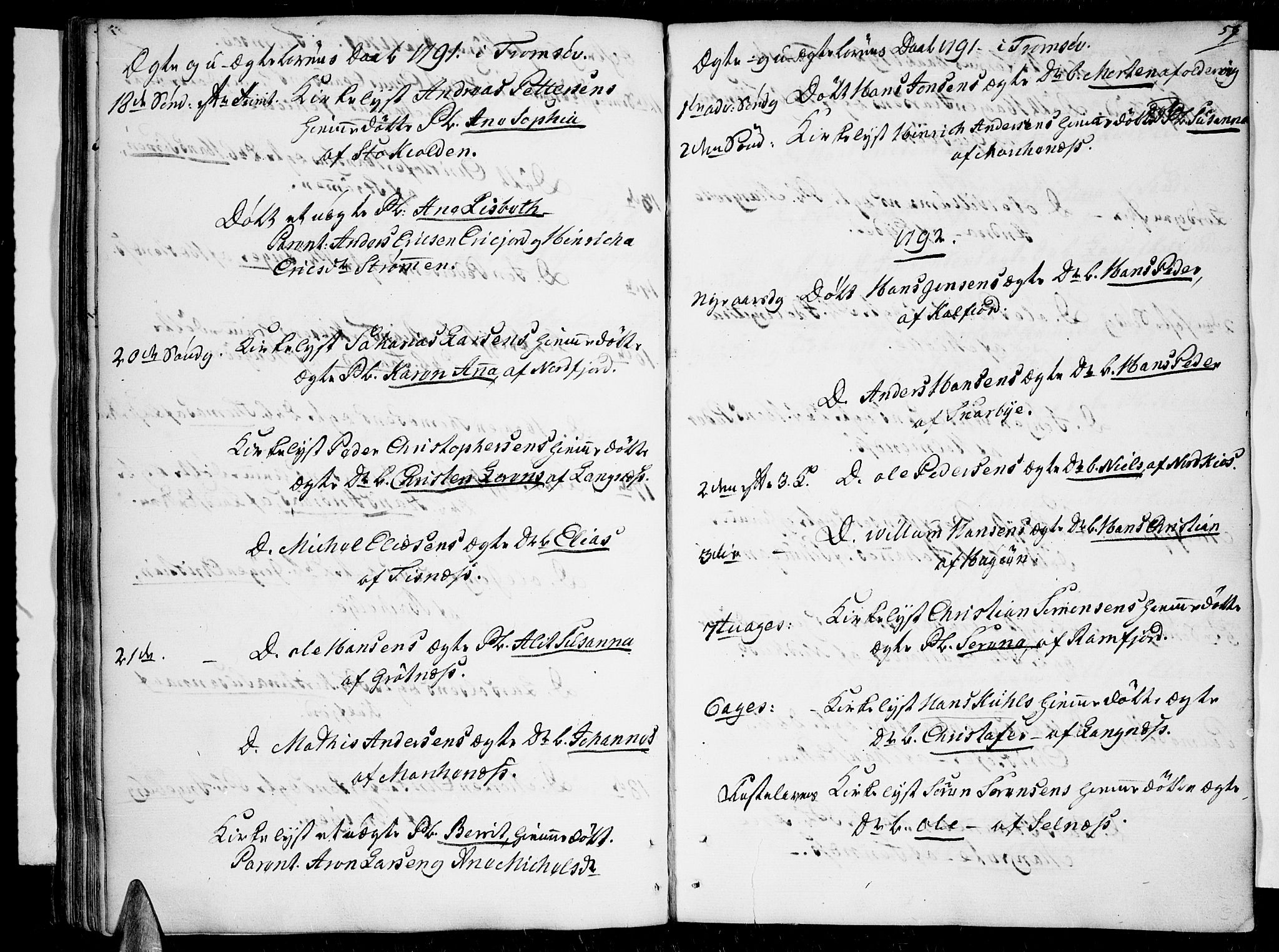 Tromsø sokneprestkontor/stiftsprosti/domprosti, AV/SATØ-S-1343/G/Ga/L0003kirke: Parish register (official) no. 3, 1779-1796, p. 59