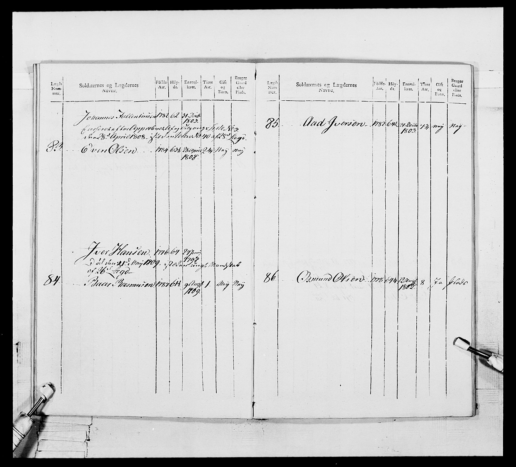 Generalitets- og kommissariatskollegiet, Det kongelige norske kommissariatskollegium, AV/RA-EA-5420/E/Eh/L0111: Vesterlenske nasjonale infanteriregiment, 1810, p. 119