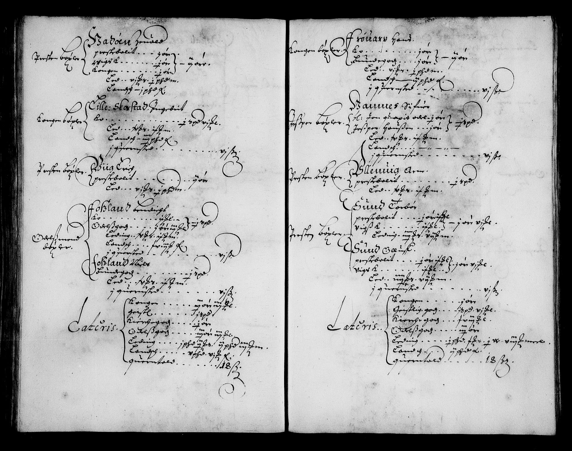 Rentekammeret inntil 1814, Realistisk ordnet avdeling, AV/RA-EA-4070/N/Na/L0002/0008: [XI g]: Trondheims stifts jordebøker: / Namdalen fogderi, 1664