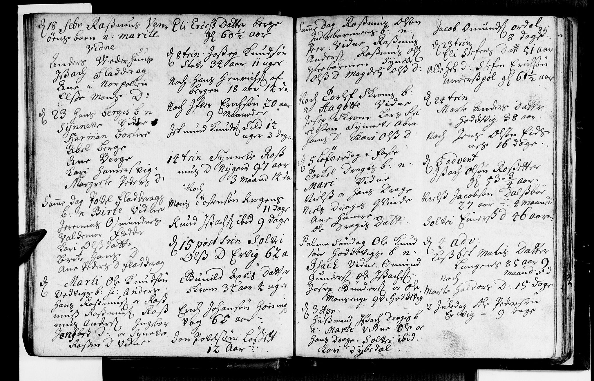 Selje sokneprestembete, AV/SAB-A-99938/H/Ha/Haa/Haaa: Parish register (official) no. A 2, 1704-1715, p. 35