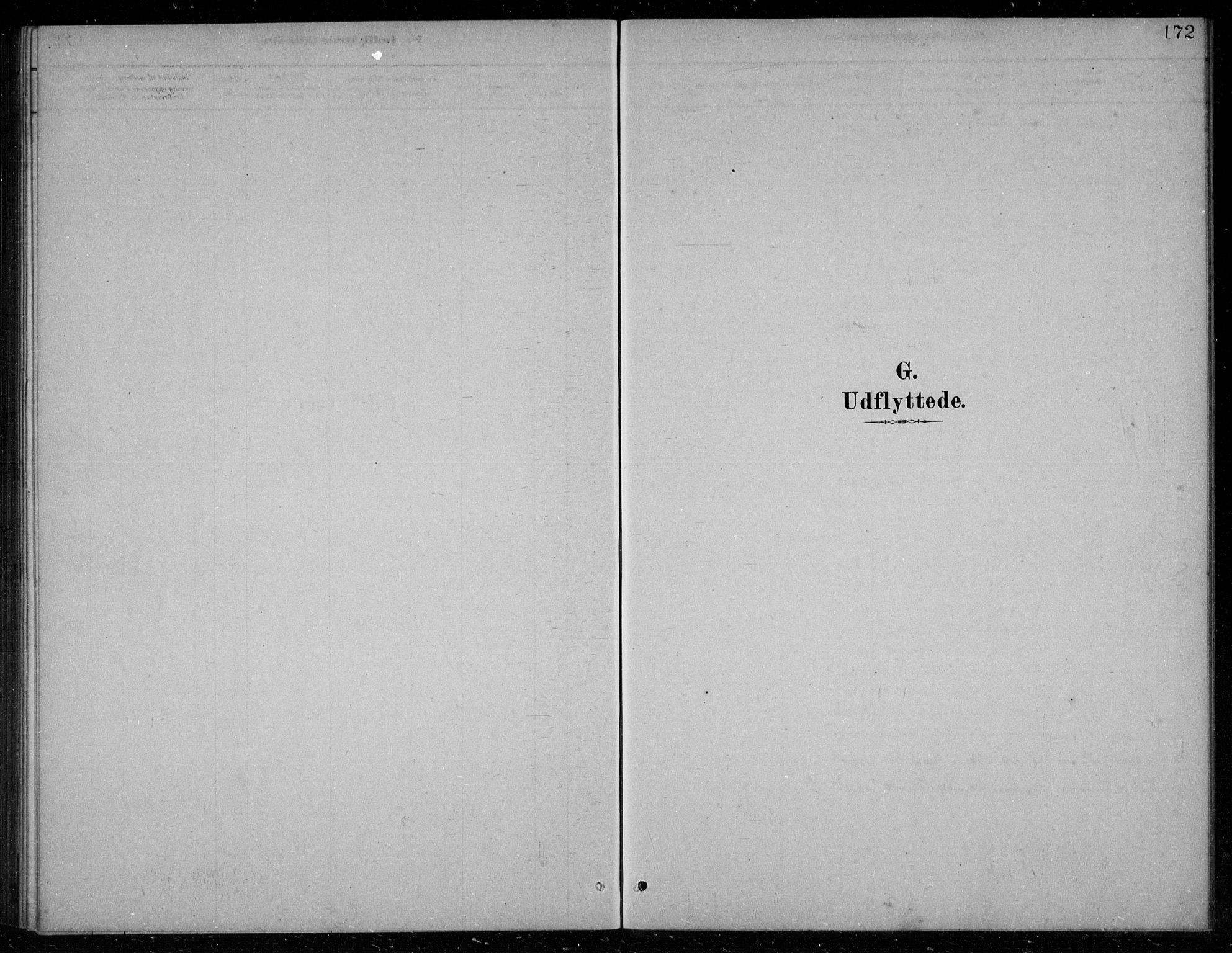 Bakke sokneprestkontor, SAK/1111-0002/F/Fb/Fbb/L0003: Parish register (copy) no. B 3, 1878-1896, p. 172