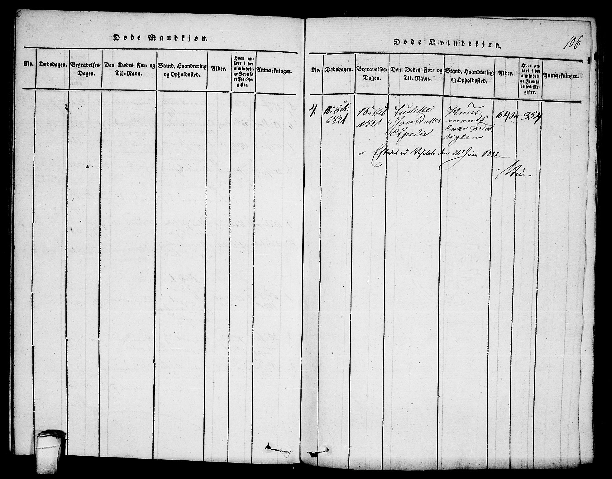 Seljord kirkebøker, SAKO/A-20/F/Fb/L0001: Parish register (official) no. II 1, 1815-1831, p. 106