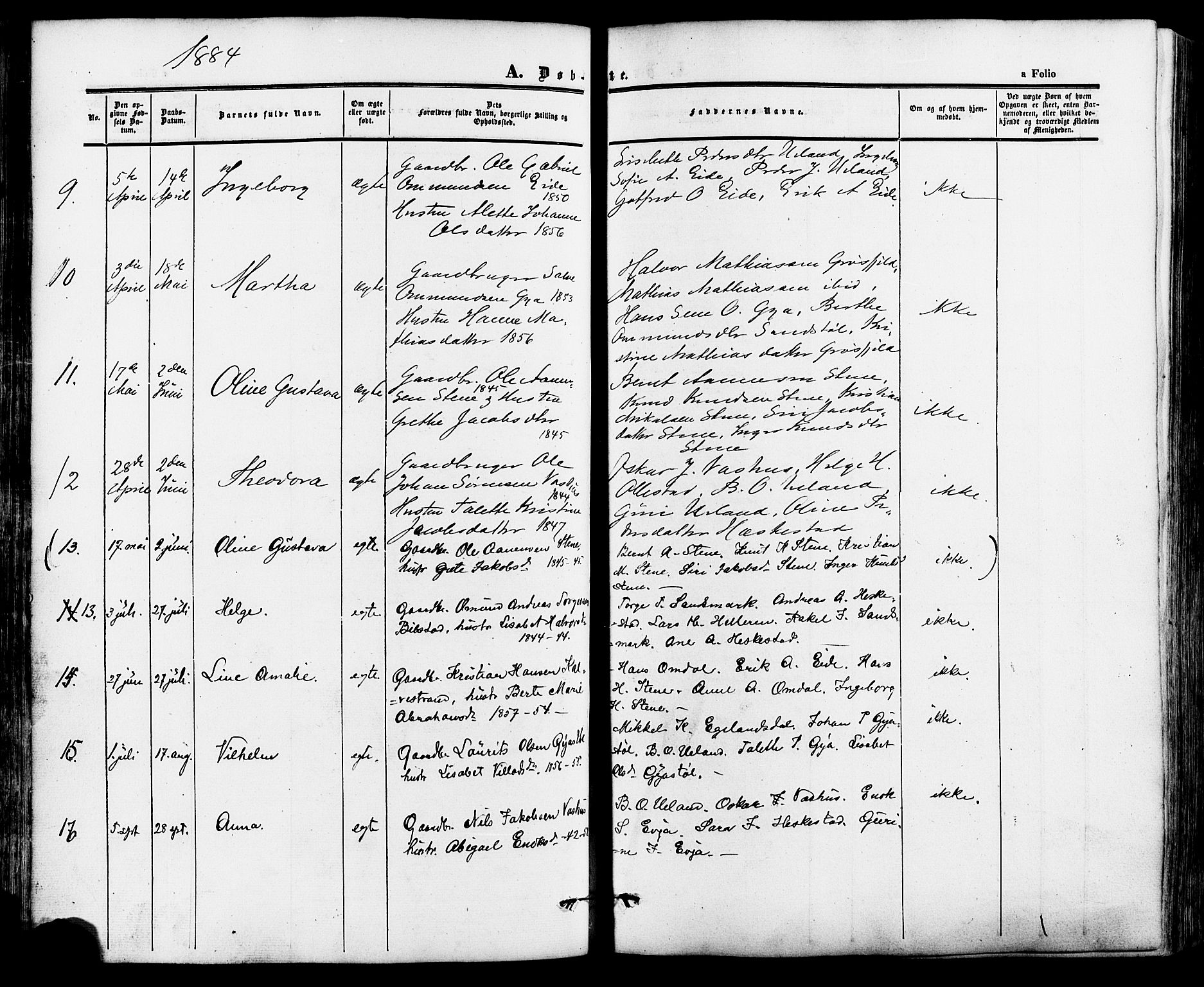 Lund sokneprestkontor, AV/SAST-A-101809/S06/L0010: Parish register (official) no. A 9, 1854-1886