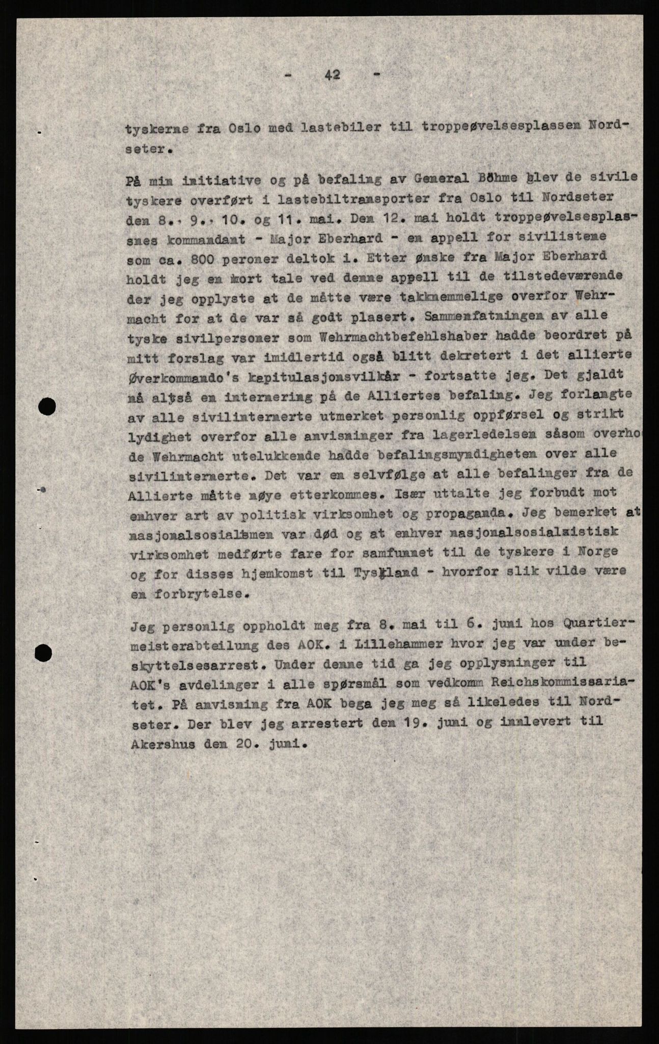 Forsvaret, Forsvarets overkommando II, AV/RA-RAFA-3915/D/Db/L0017: CI Questionaires. Tyske okkupasjonsstyrker i Norge. Tyskere., 1945-1946, p. 324