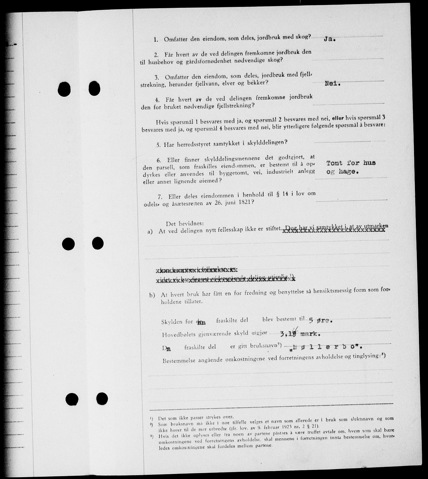 Onsøy sorenskriveri, AV/SAO-A-10474/G/Ga/Gab/L0015: Mortgage book no. II A-15, 1945-1946, Diary no: : 213/1946