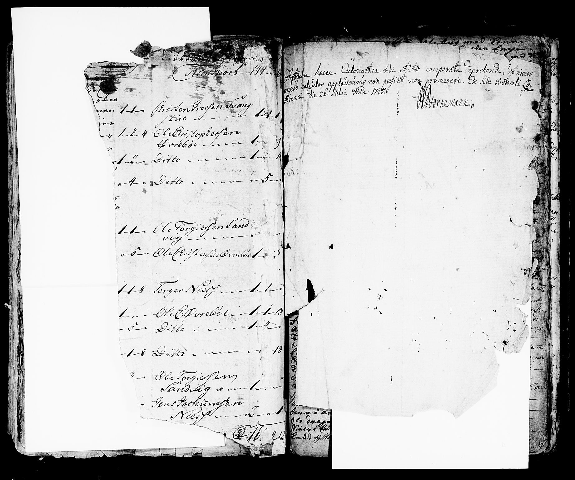 Luster sokneprestembete, SAB/A-81101/H/Haa/Haaa/L0001: Parish register (official) no. A 1, 1731-1803, p. 285