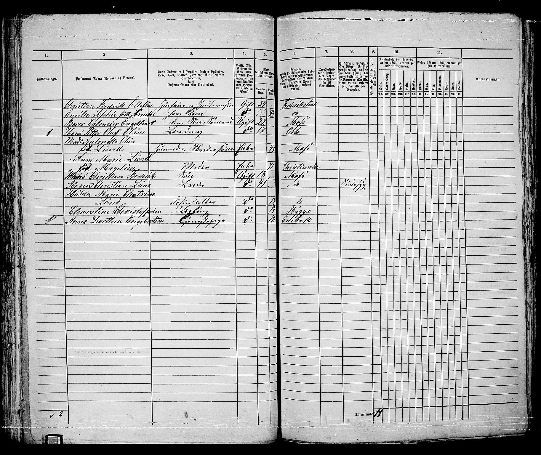 RA, 1865 census for Moss/Moss, 1865, p. 475