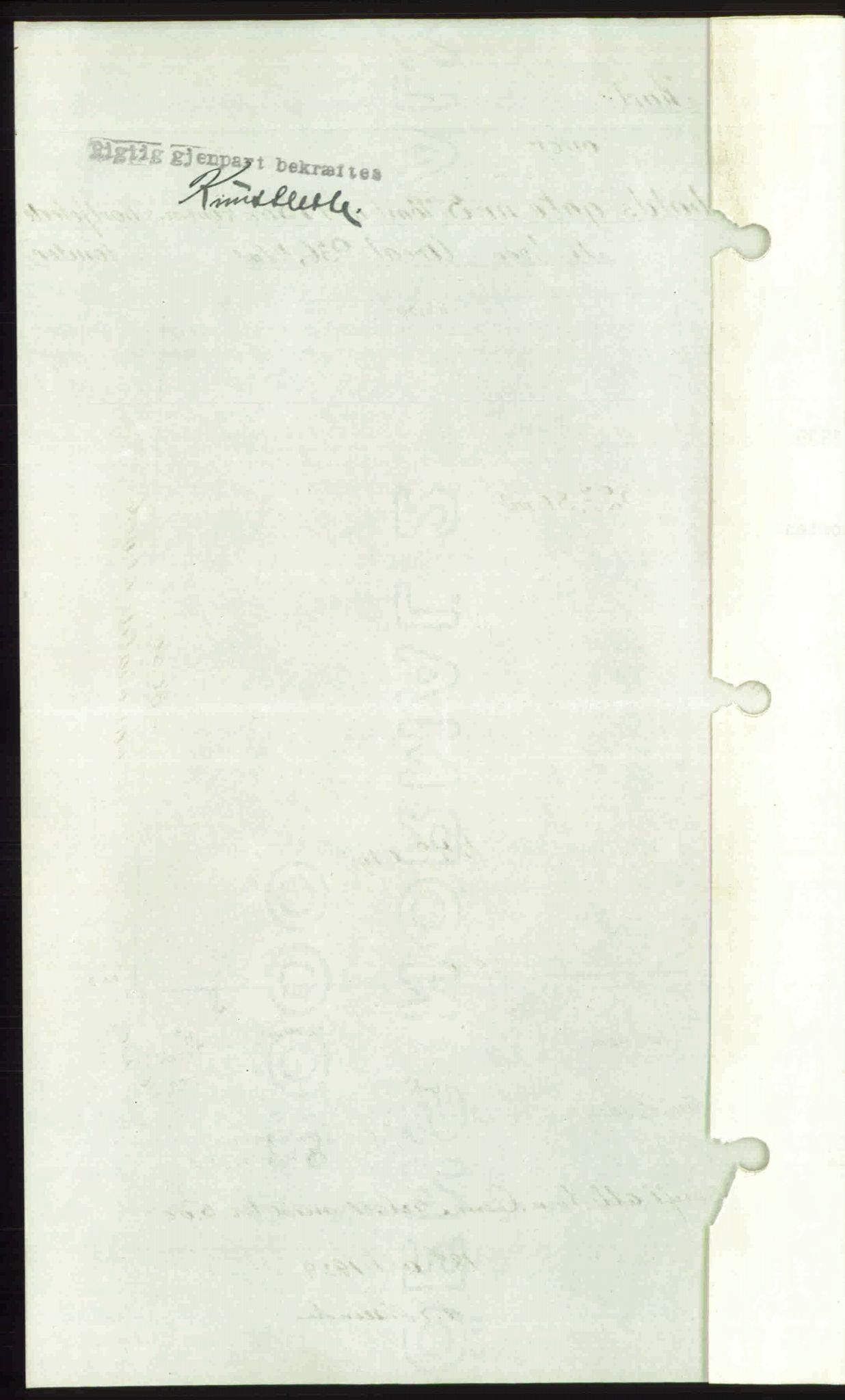 Toten tingrett, SAH/TING-006/H/Hb/Hbc/L0008: Mortgage book no. Hbc-08, 1941-1941, Diary no: : 1300/1941