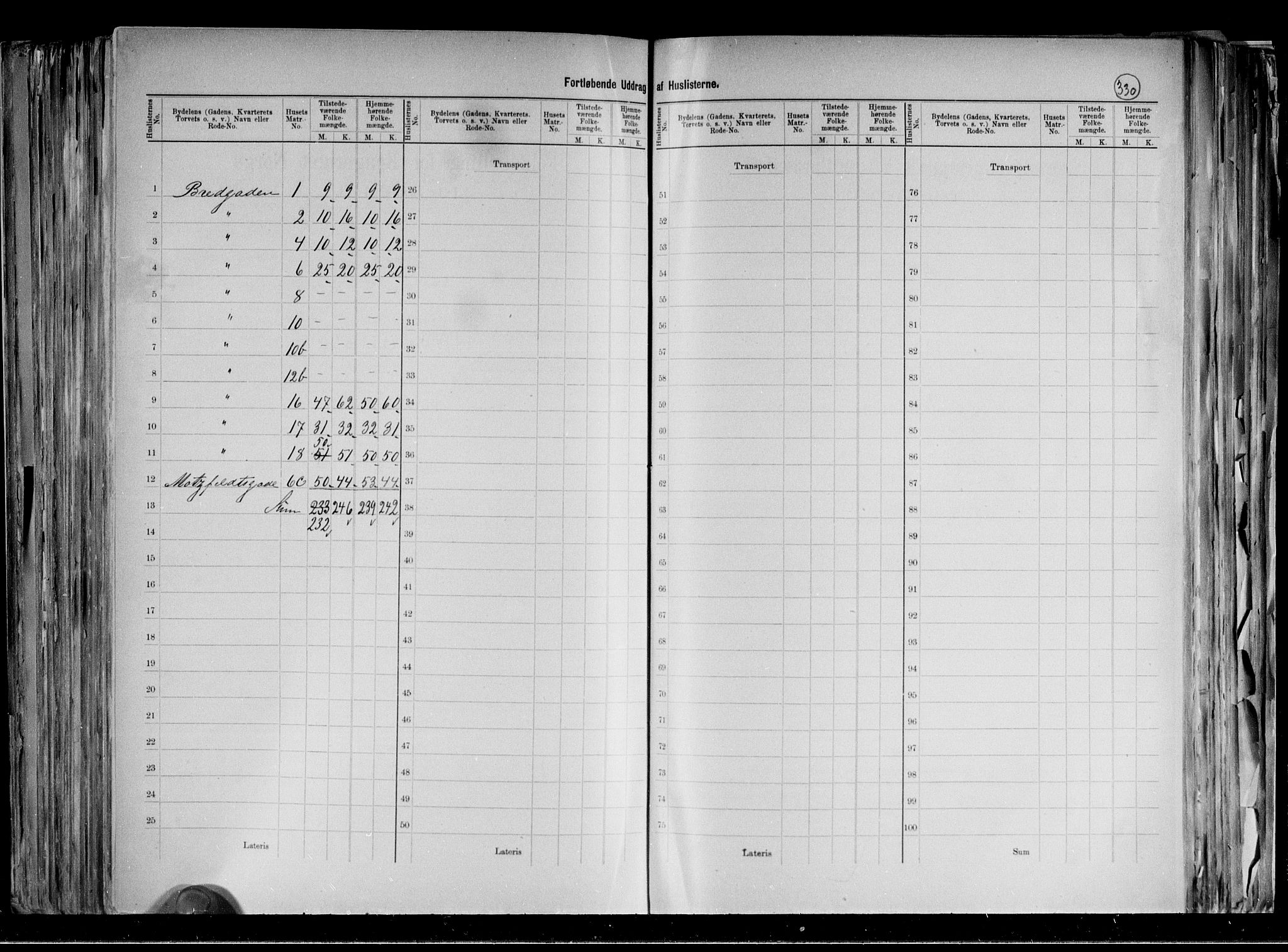 RA, 1891 census for 0301 Kristiania, 1891, p. 88109