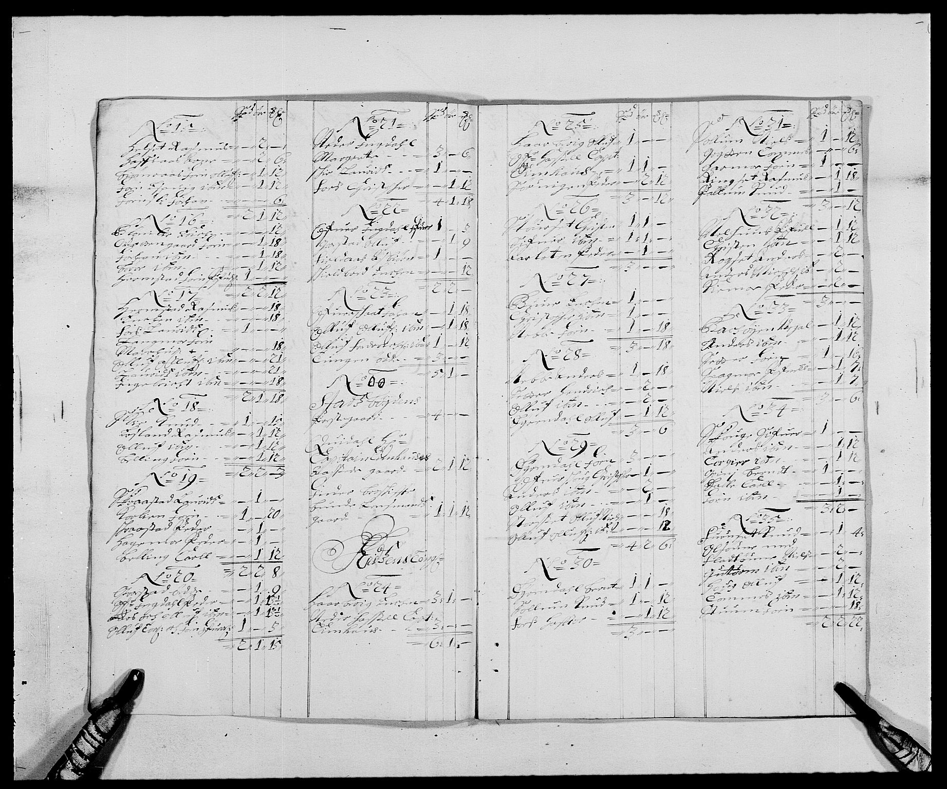 Rentekammeret inntil 1814, Reviderte regnskaper, Fogderegnskap, AV/RA-EA-4092/R57/L3847: Fogderegnskap Fosen, 1689, p. 50