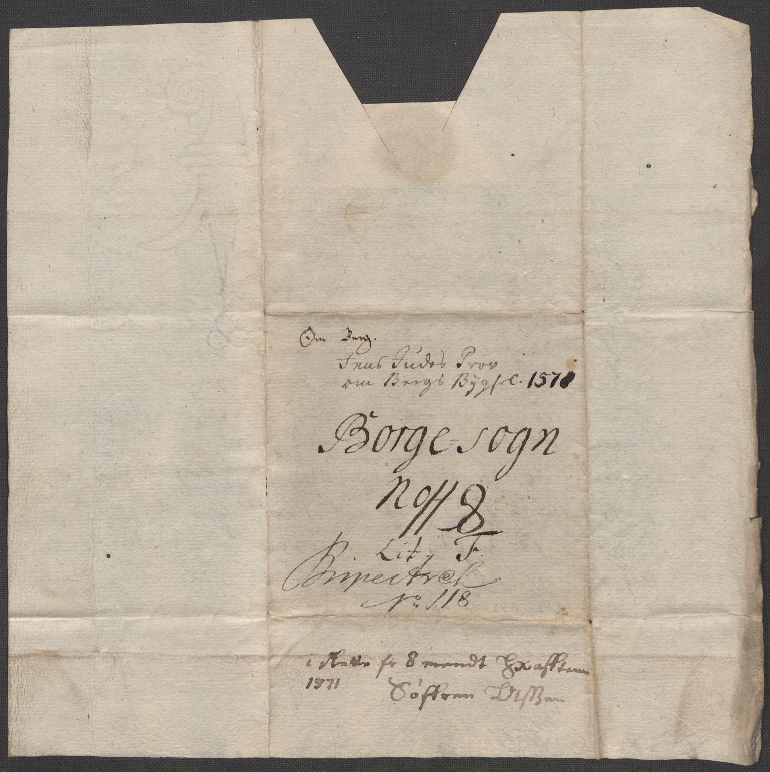 Riksarkivets diplomsamling, AV/RA-EA-5965/F15/L0001: Prestearkiv - Østfold, 1571-1795, p. 33