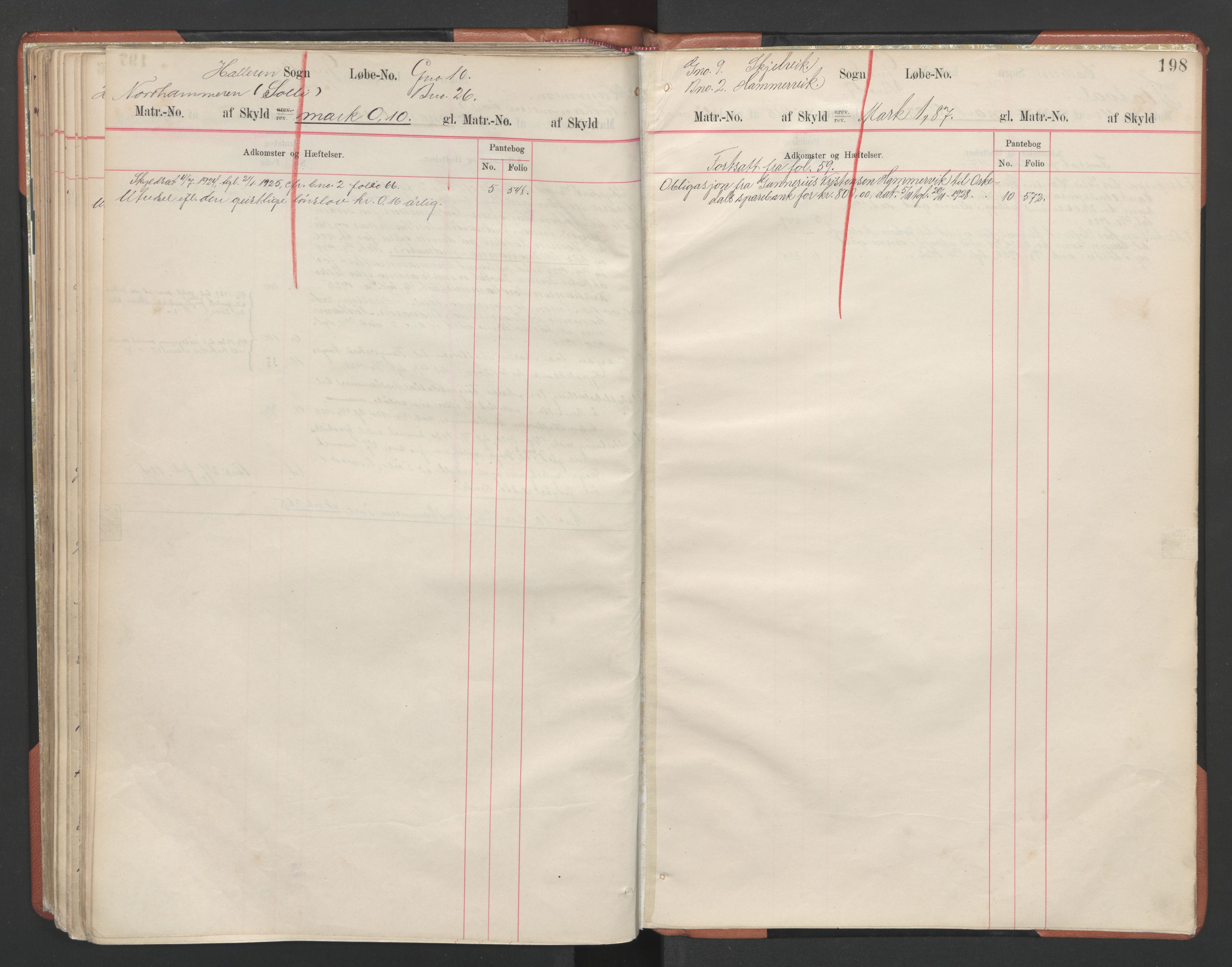 Hitra sorenskriveri, AV/SAT-A-0018/2/2A/L0001: Mortgage register no. 1, p. 198