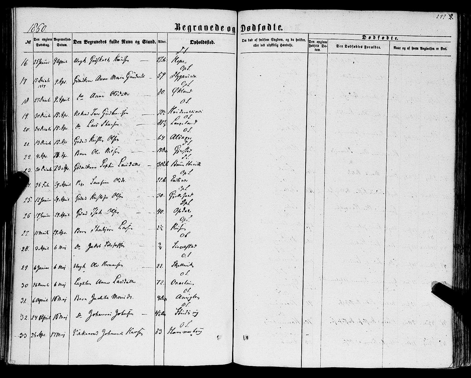 Tysnes sokneprestembete, SAB/A-78601/H/Haa: Parish register (official) no. A 11, 1860-1871, p. 299