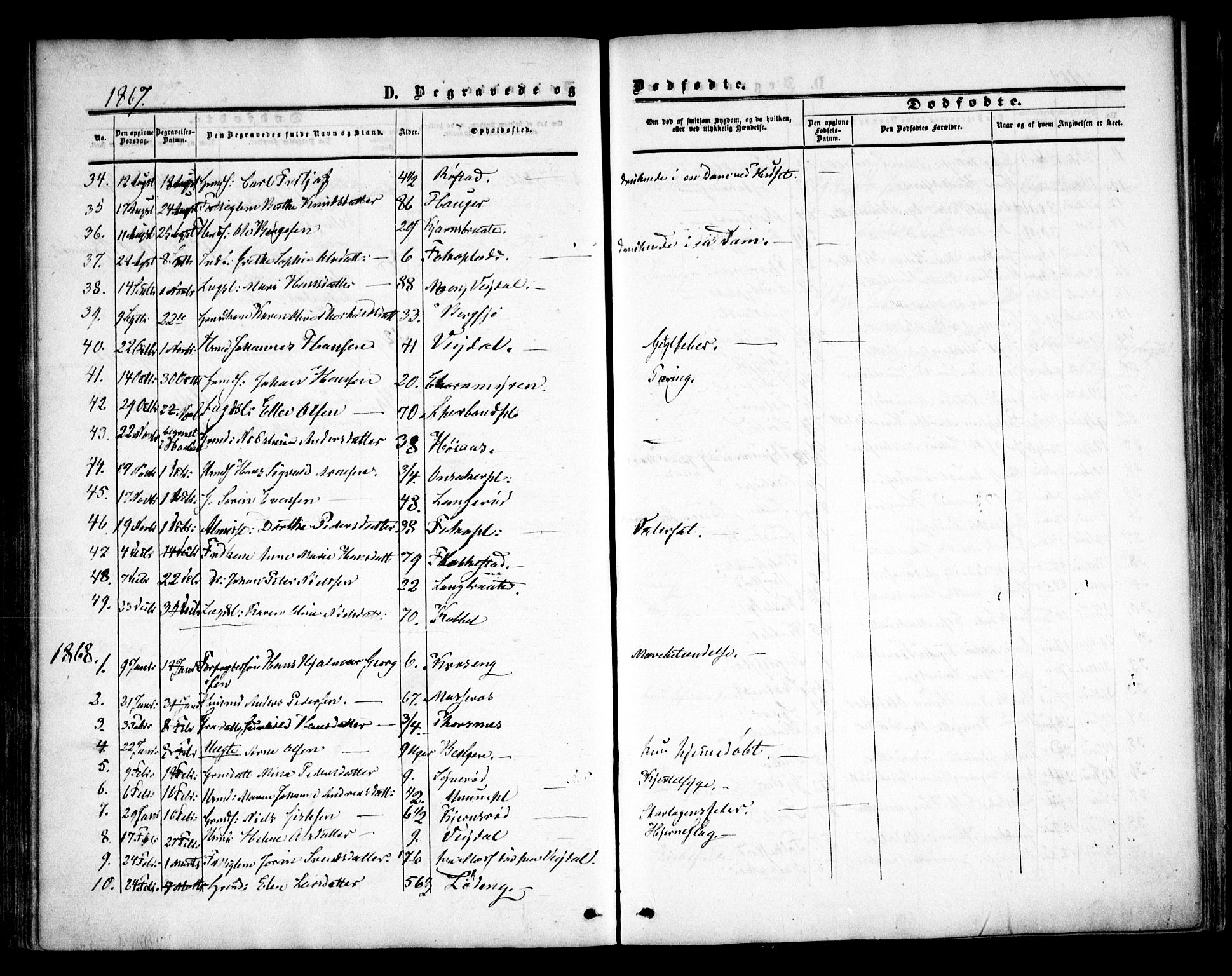 Våler prestekontor Kirkebøker, AV/SAO-A-11083/F/Fa/L0008: Parish register (official) no. I 8, 1862-1876