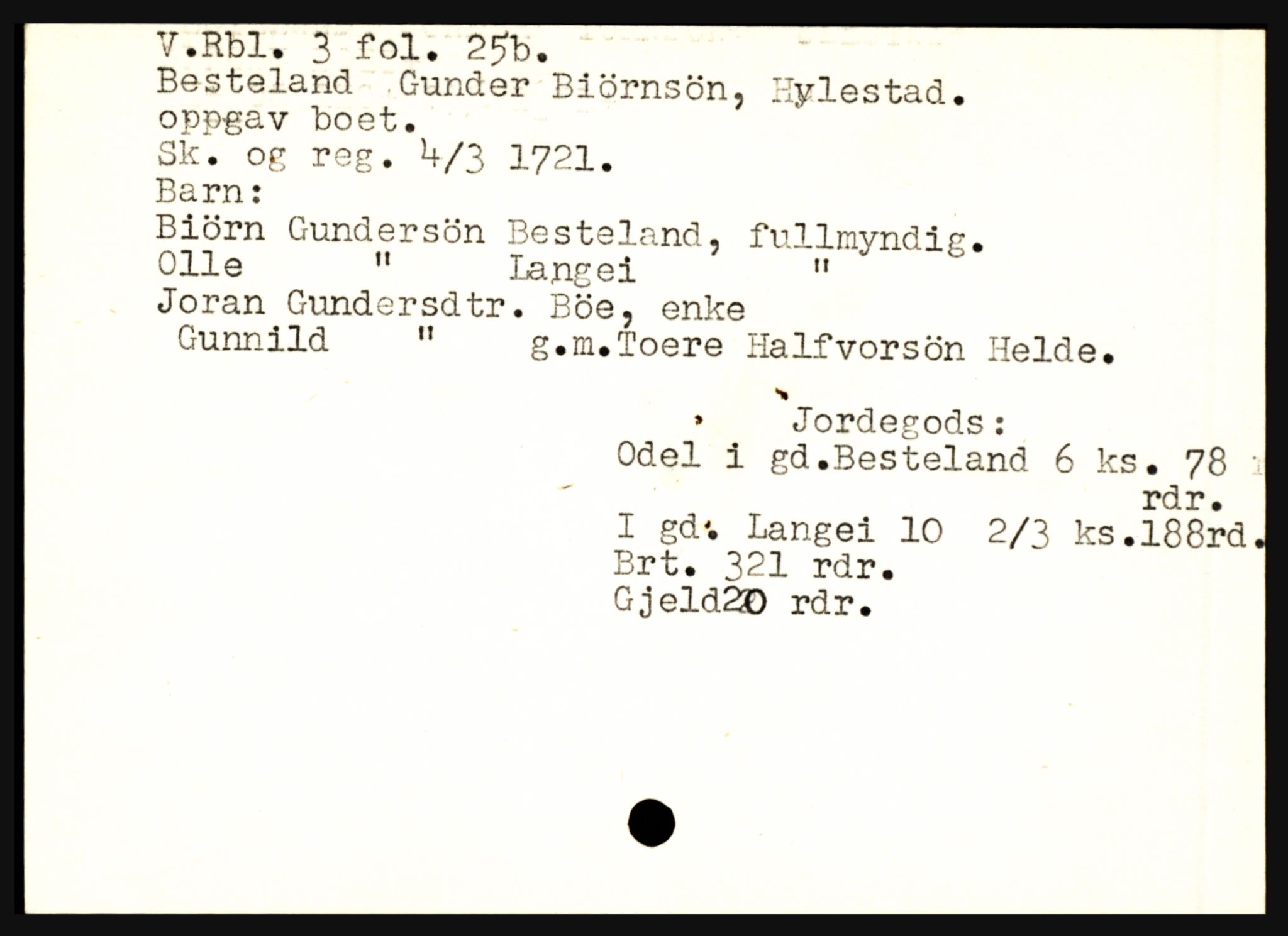 Setesdal sorenskriveri, AV/SAK-1221-0011/H, p. 589