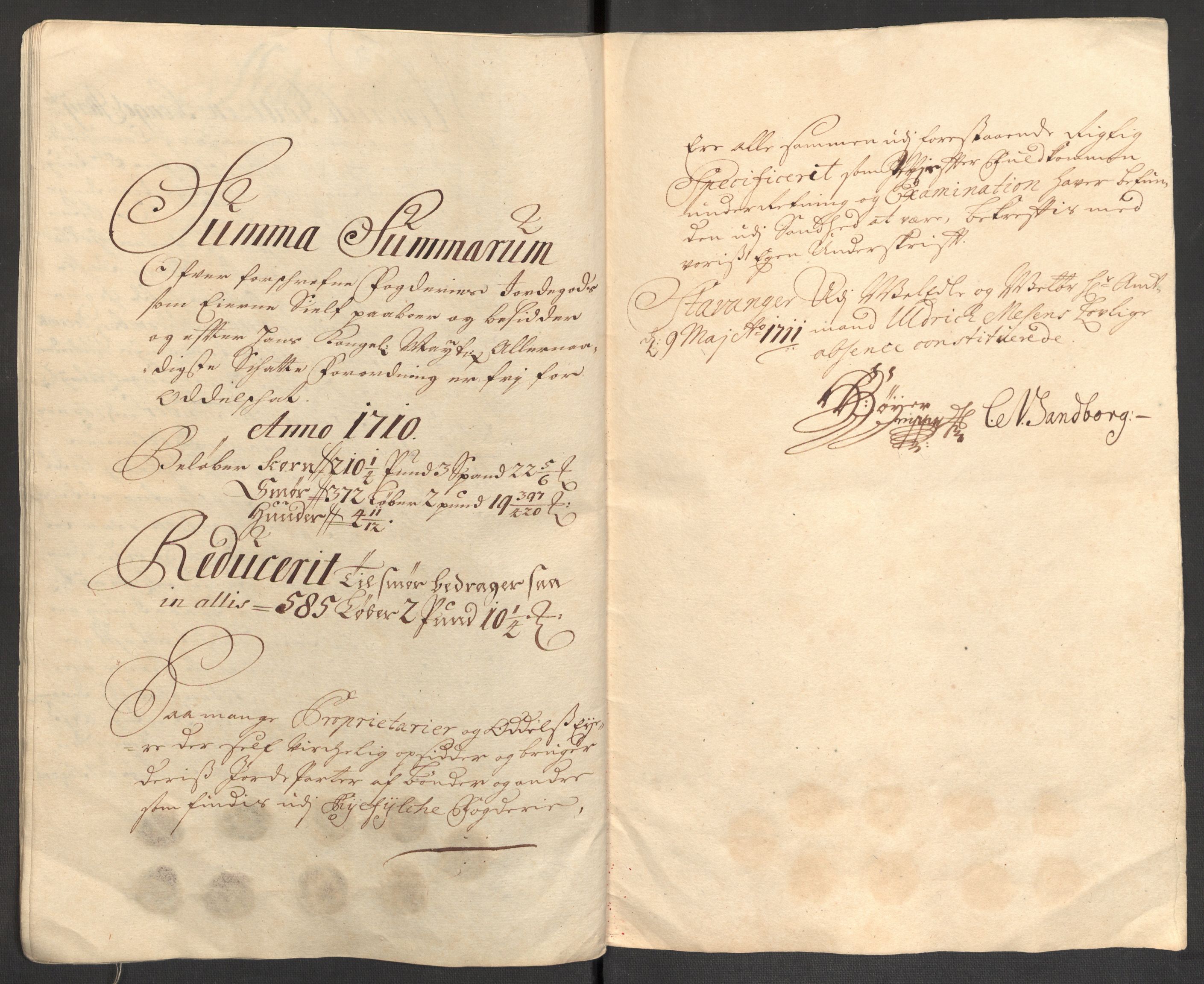 Rentekammeret inntil 1814, Reviderte regnskaper, Fogderegnskap, AV/RA-EA-4092/R47/L2862: Fogderegnskap Ryfylke, 1710, p. 79