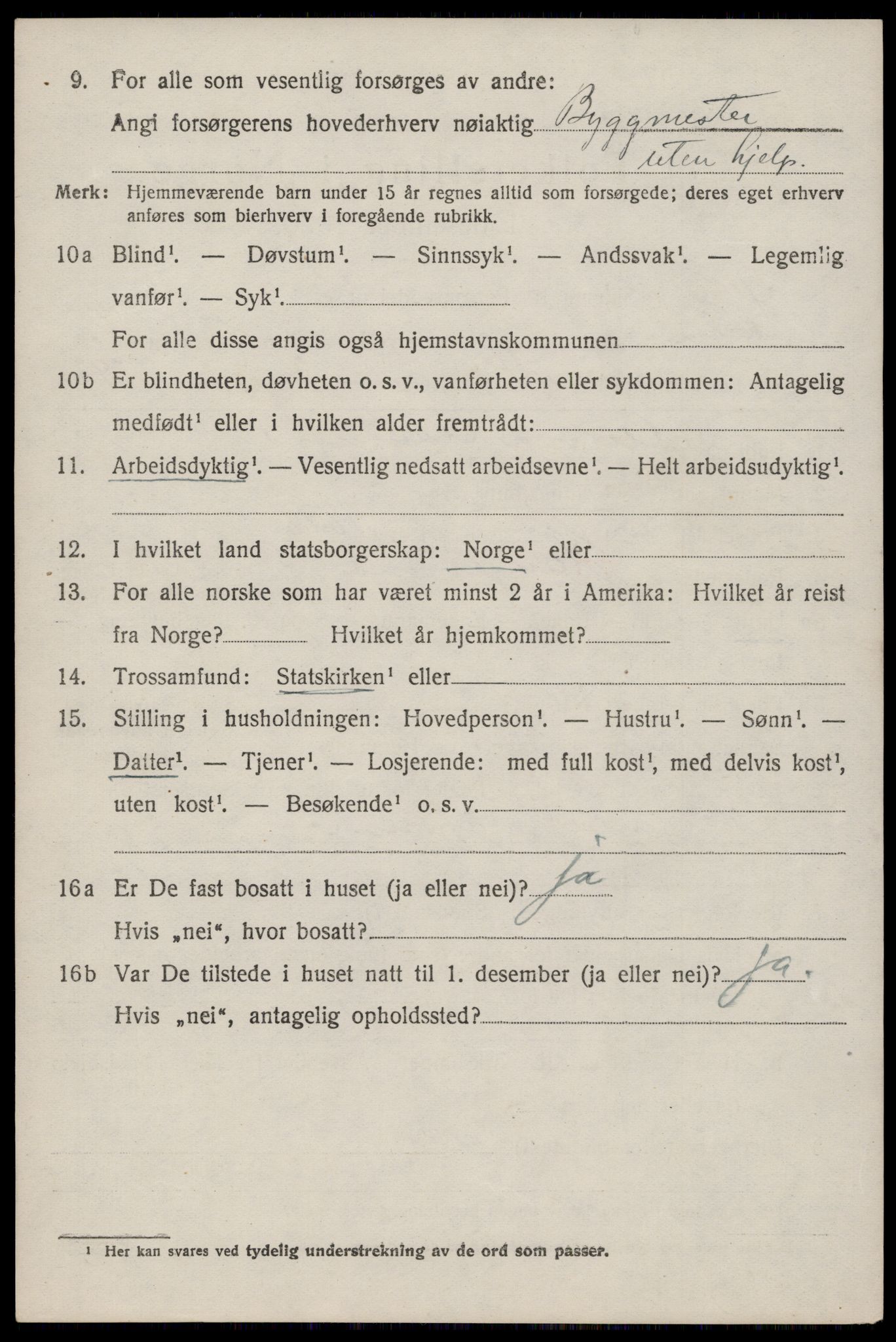 SAST, 1920 census for Skåre, 1920, p. 5711