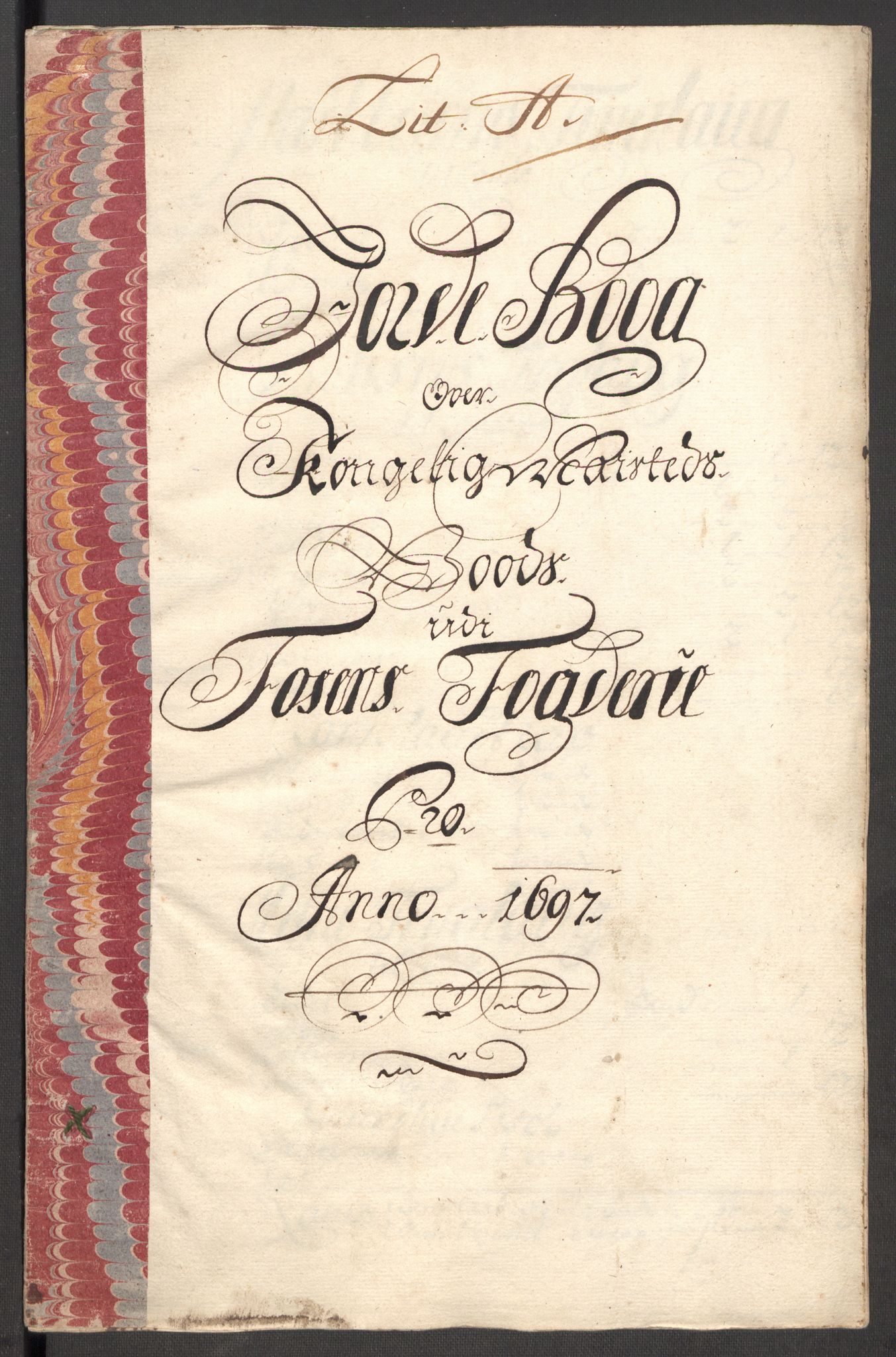 Rentekammeret inntil 1814, Reviderte regnskaper, Fogderegnskap, RA/EA-4092/R57/L3852: Fogderegnskap Fosen, 1697, p. 15