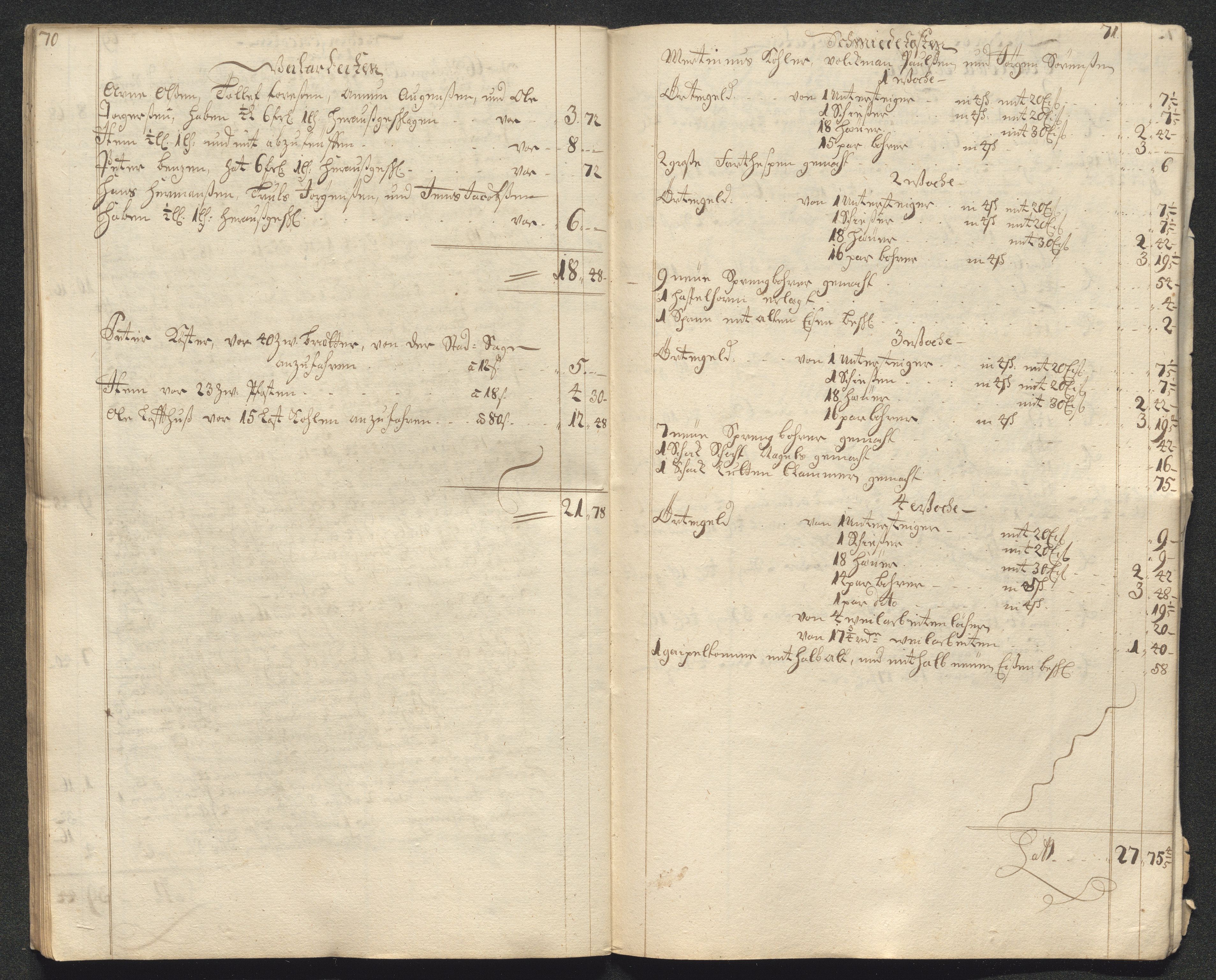 Kongsberg Sølvverk 1623-1816, AV/SAKO-EA-3135/001/D/Dc/Dcd/L0099: Utgiftsregnskap for gruver m.m., 1710, p. 39