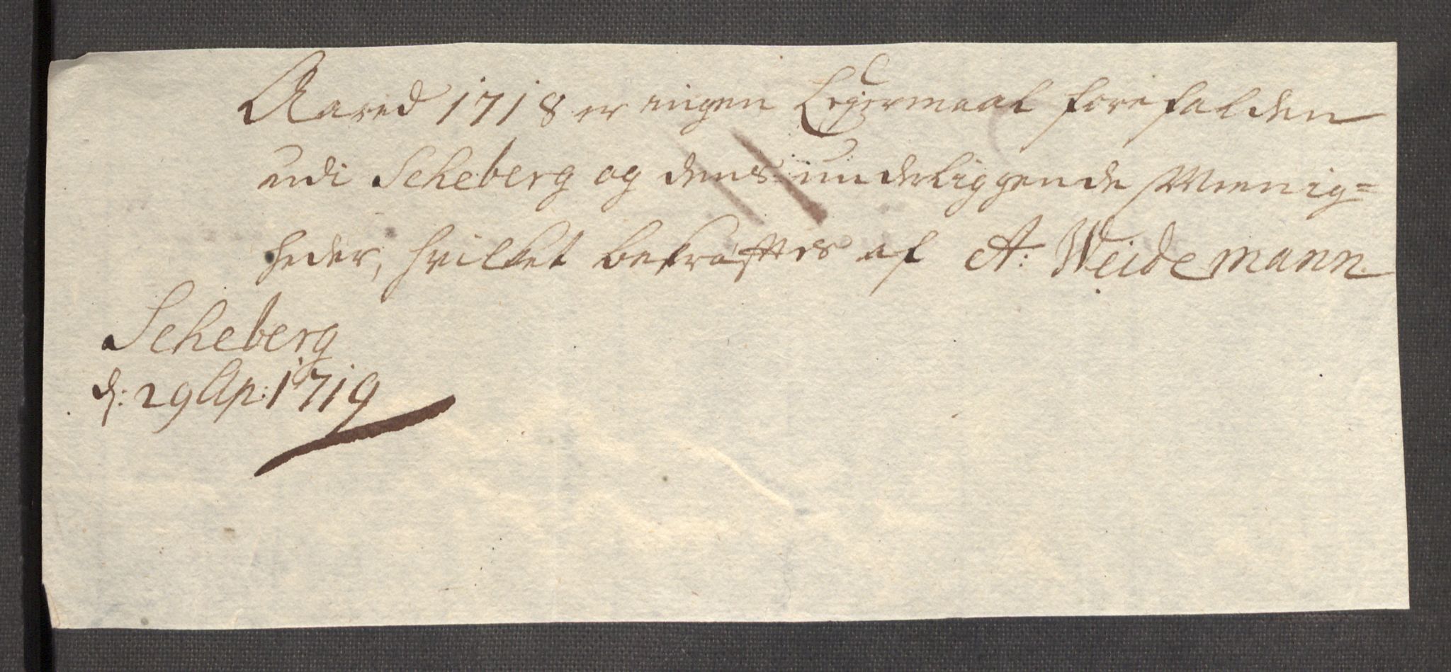 Rentekammeret inntil 1814, Reviderte regnskaper, Fogderegnskap, AV/RA-EA-4092/R01/L0024: Fogderegnskap Idd og Marker, 1717-1718, p. 286