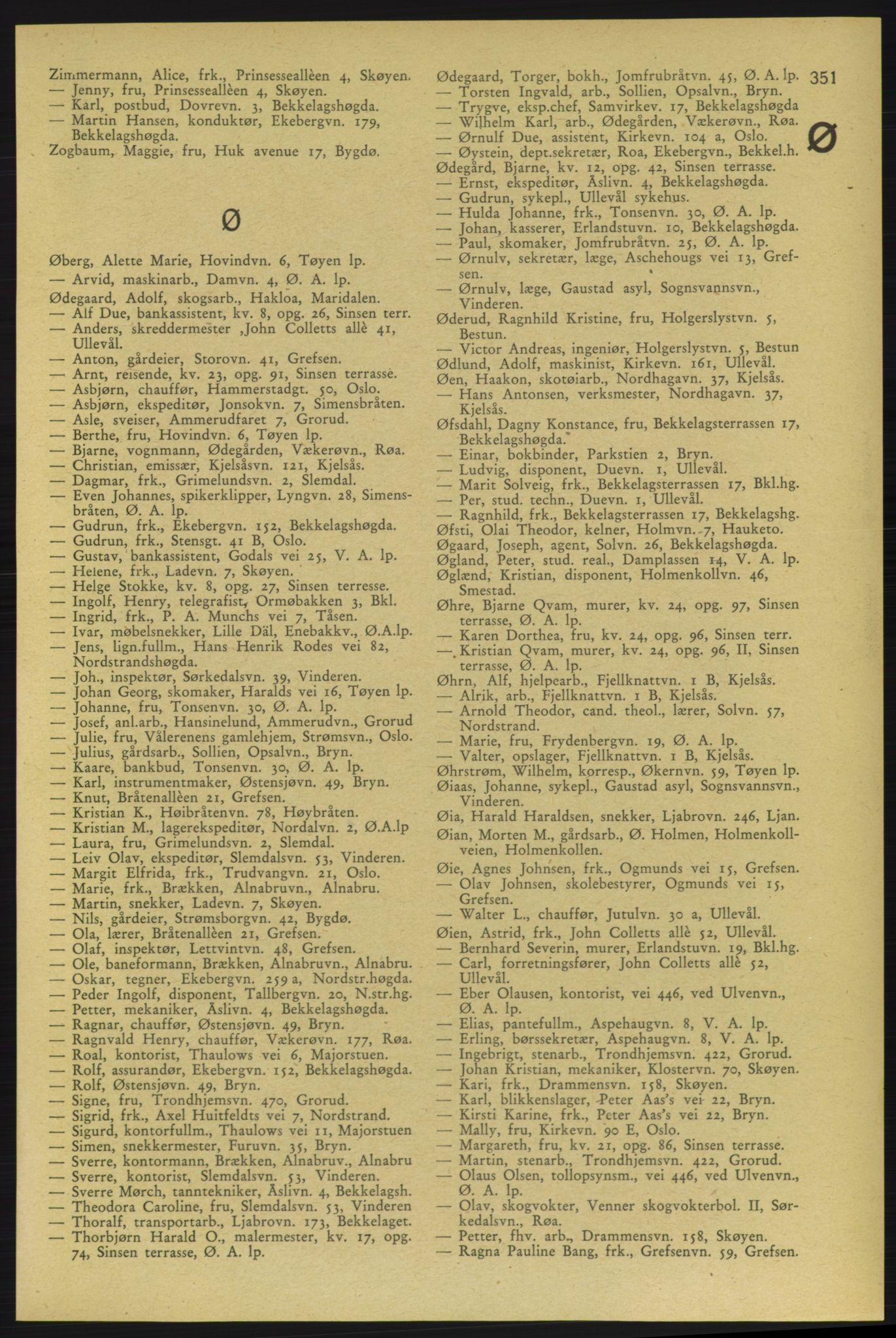 Aker adressebok/adressekalender, PUBL/001/A/006: Aker adressebok, 1937-1938, p. 351