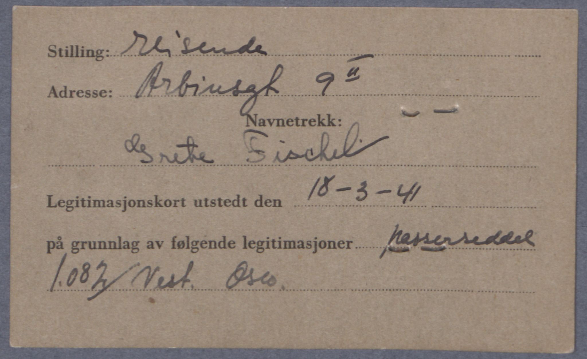 Sosialdepartementet, Våre Falne, RA/S-1708/E/Ee/L0021A: Fotografier av jøder på legitimasjonskort (1941-42), 1941-1942, p. 118