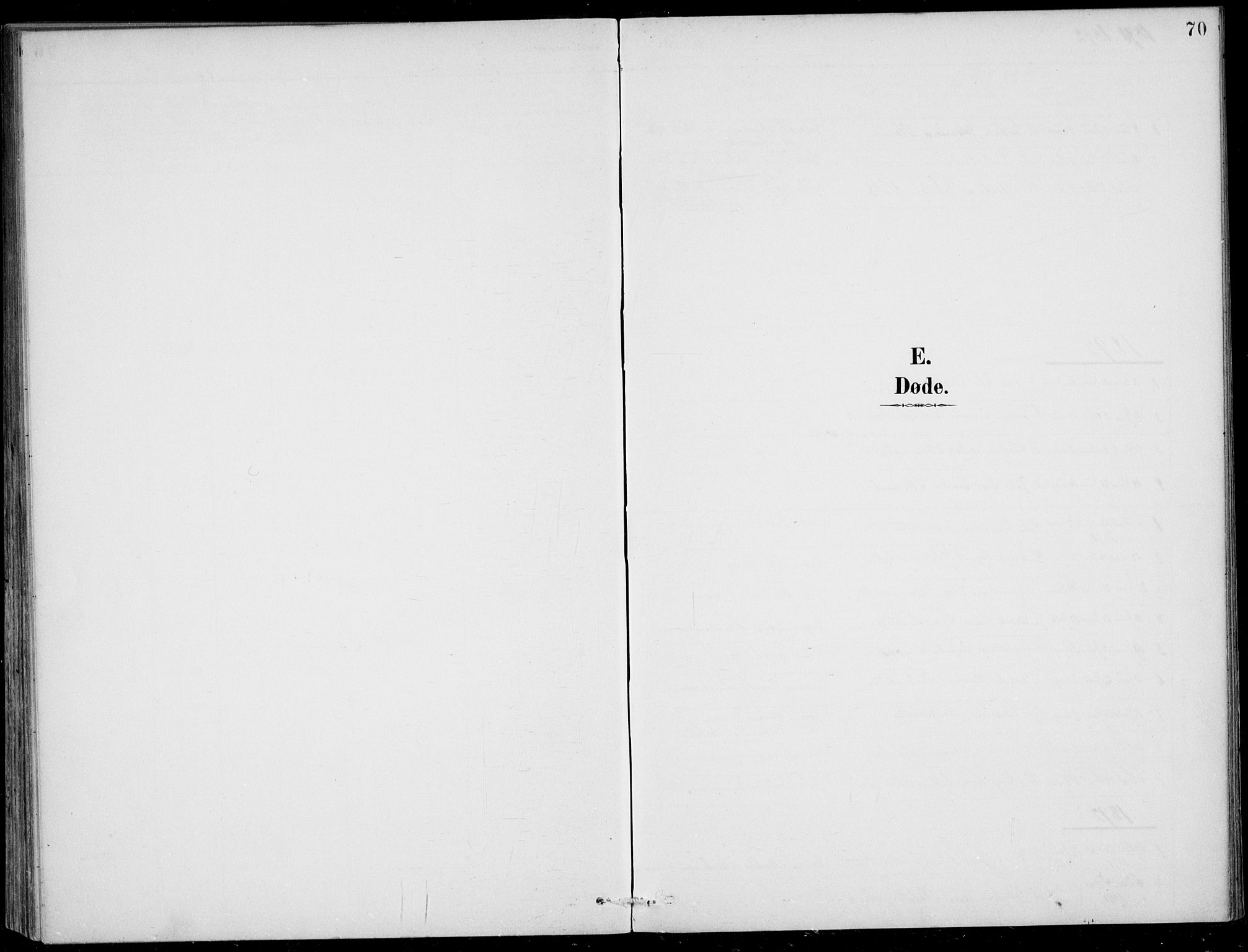 Vik sokneprestembete, AV/SAB-A-81501/H/Haa/Haac/L0002: Parish register (official) no. C  2, 1891-1910, p. 70