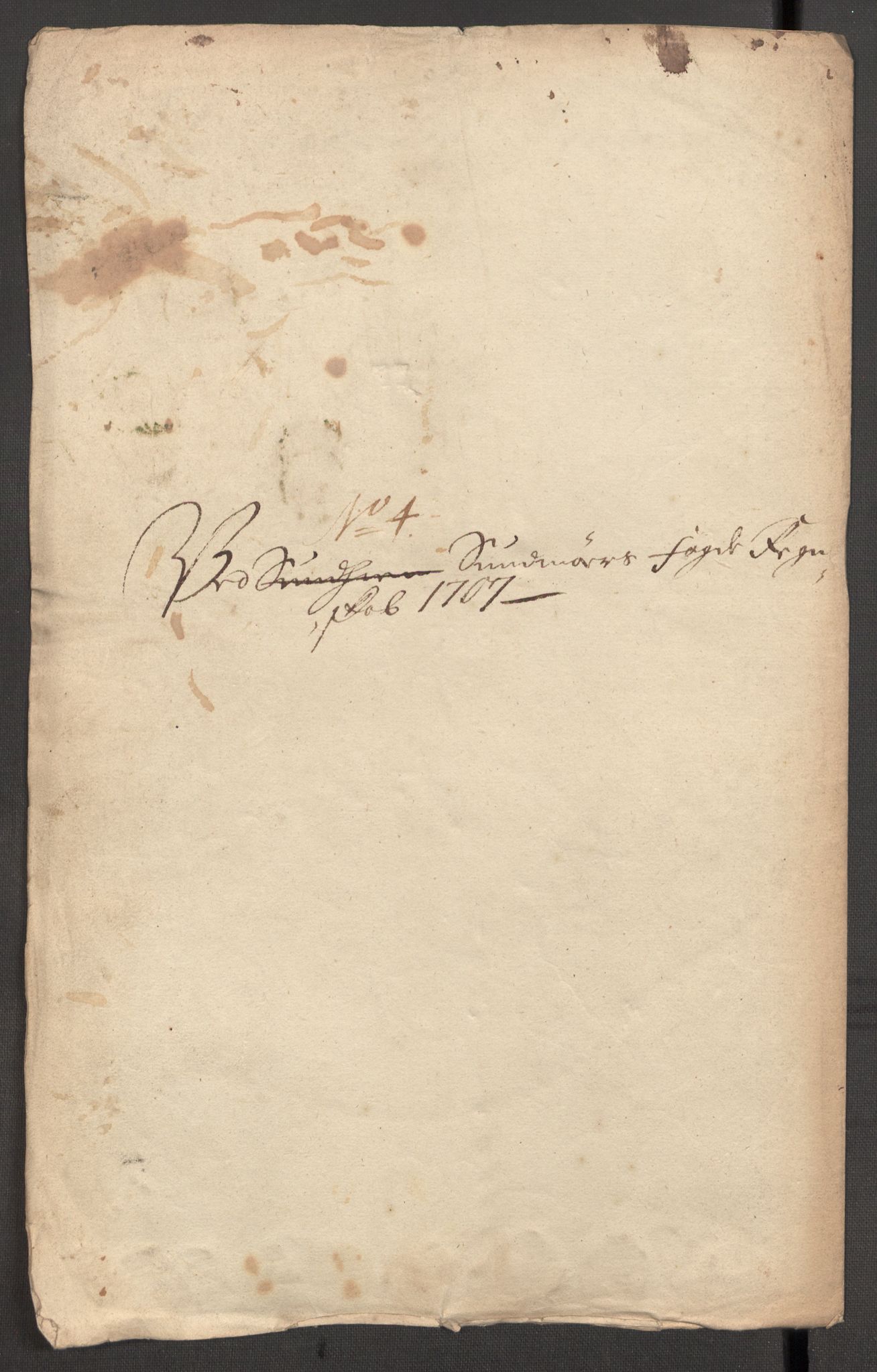 Rentekammeret inntil 1814, Reviderte regnskaper, Fogderegnskap, RA/EA-4092/R54/L3561: Fogderegnskap Sunnmøre, 1706-1707, p. 349