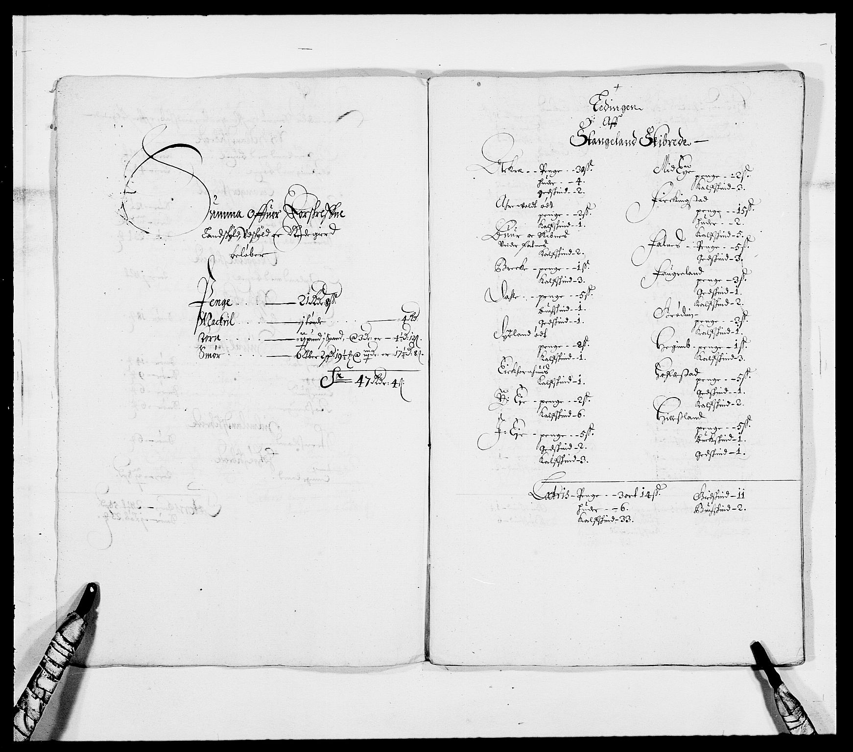 Rentekammeret inntil 1814, Reviderte regnskaper, Fogderegnskap, AV/RA-EA-4092/R47/L2845: Fogderegnskap Ryfylke, 1674-1675, p. 174