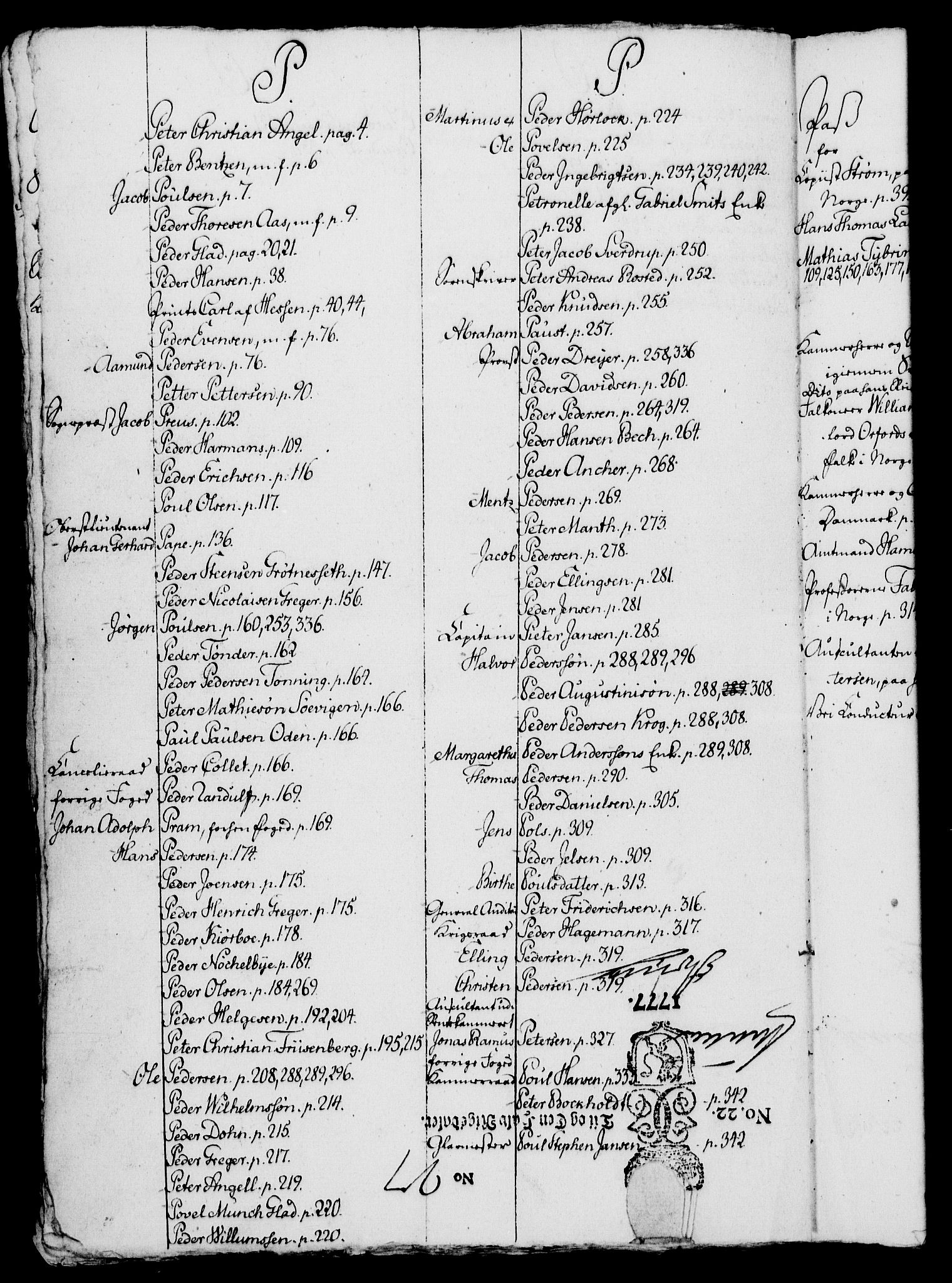 Rentekammeret, Kammerkanselliet, AV/RA-EA-3111/G/Gg/Gga/L0021: Register til norske ekspedisjonsprotokoller 1762-1771, 1773-1781 (merket RK 53.21), 1762-1781