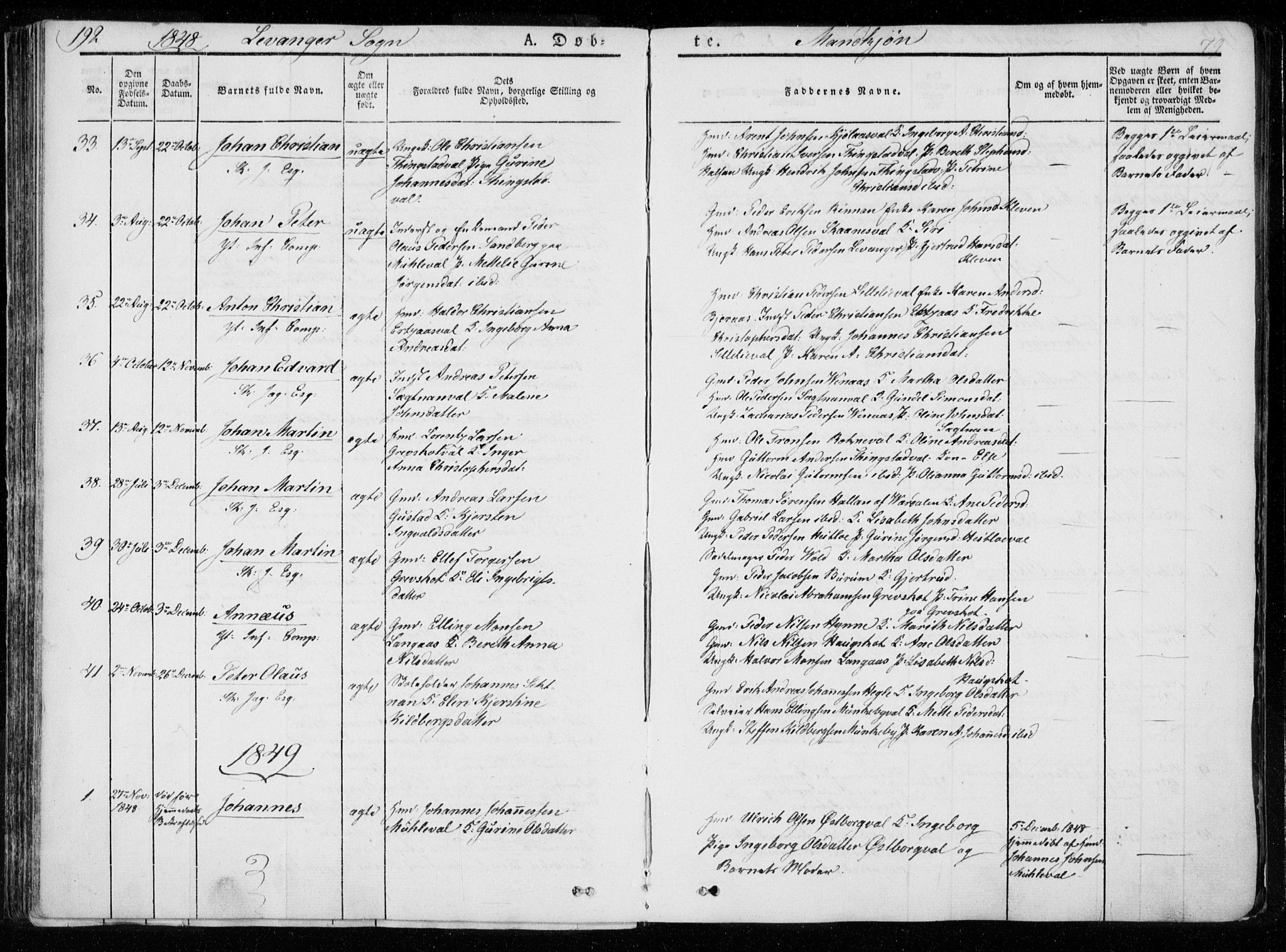 Ministerialprotokoller, klokkerbøker og fødselsregistre - Nord-Trøndelag, SAT/A-1458/720/L0183: Parish register (official) no. 720A01, 1836-1855, p. 79