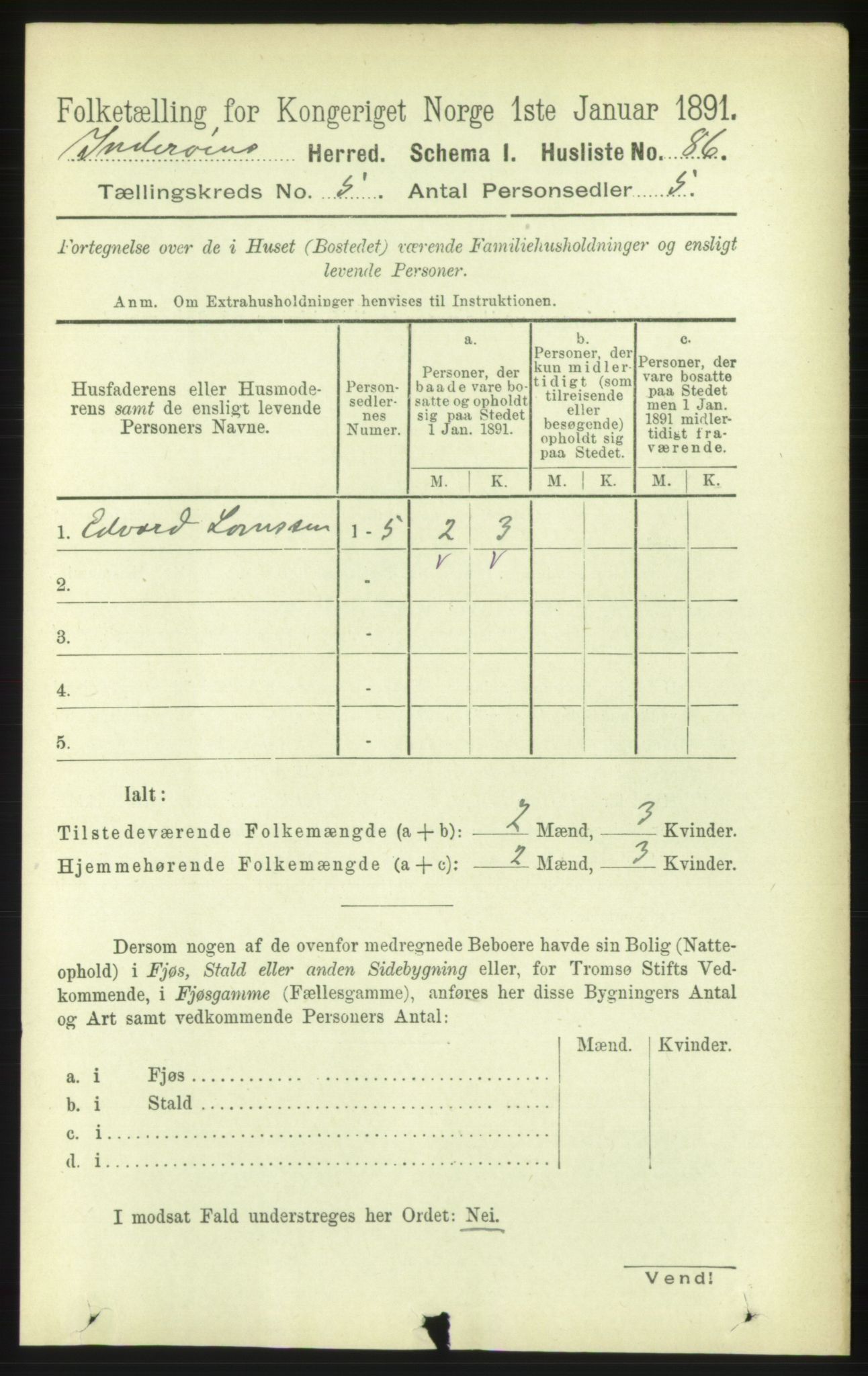 RA, 1891 census for 1729 Inderøy, 1891, p. 2760