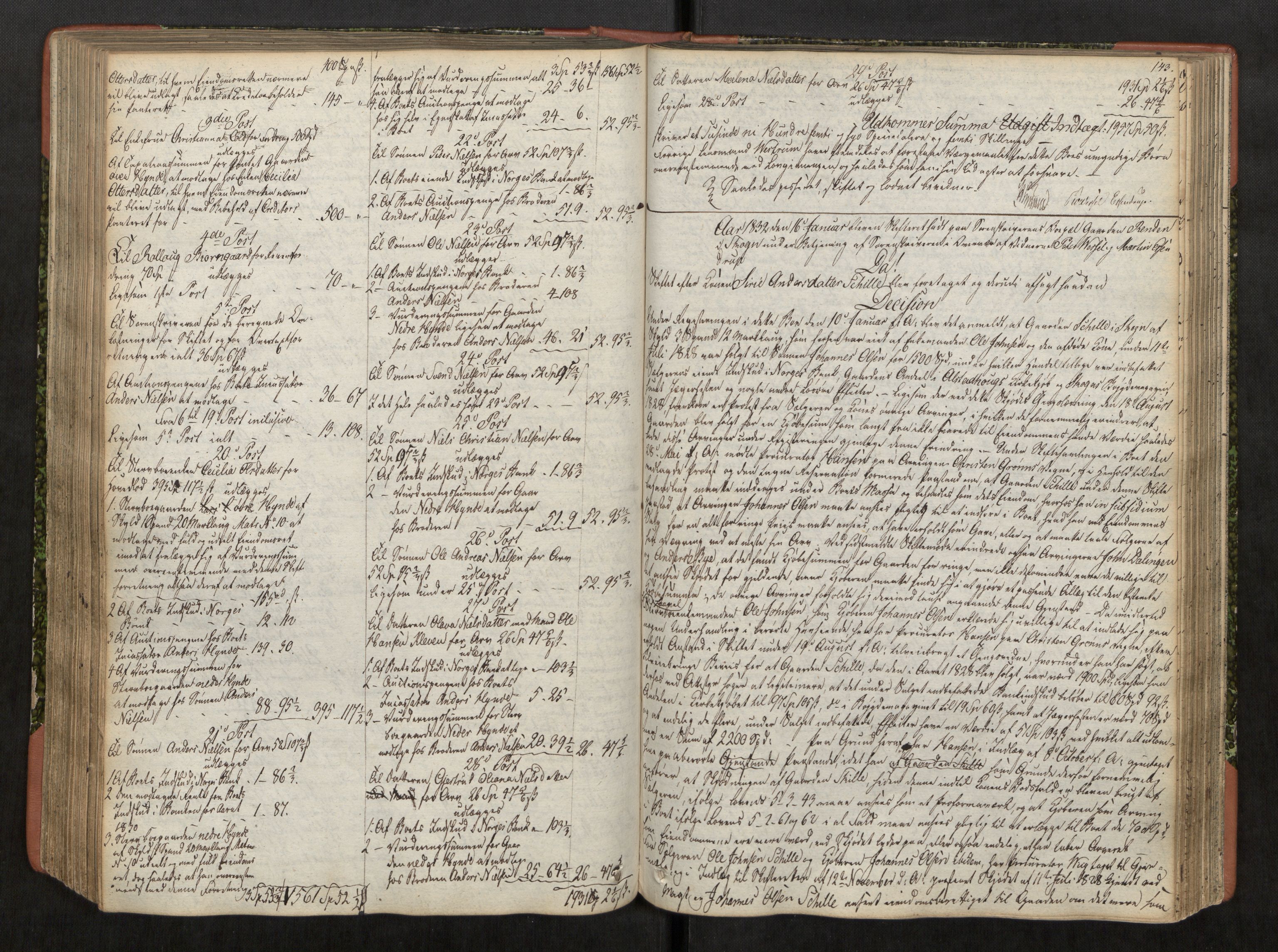Stjør- og Verdal sorenskriveri, AV/SAT-A-4167/1/3/3A/L0035: Skifteprotokoll 30, 1829-1835, p. 143