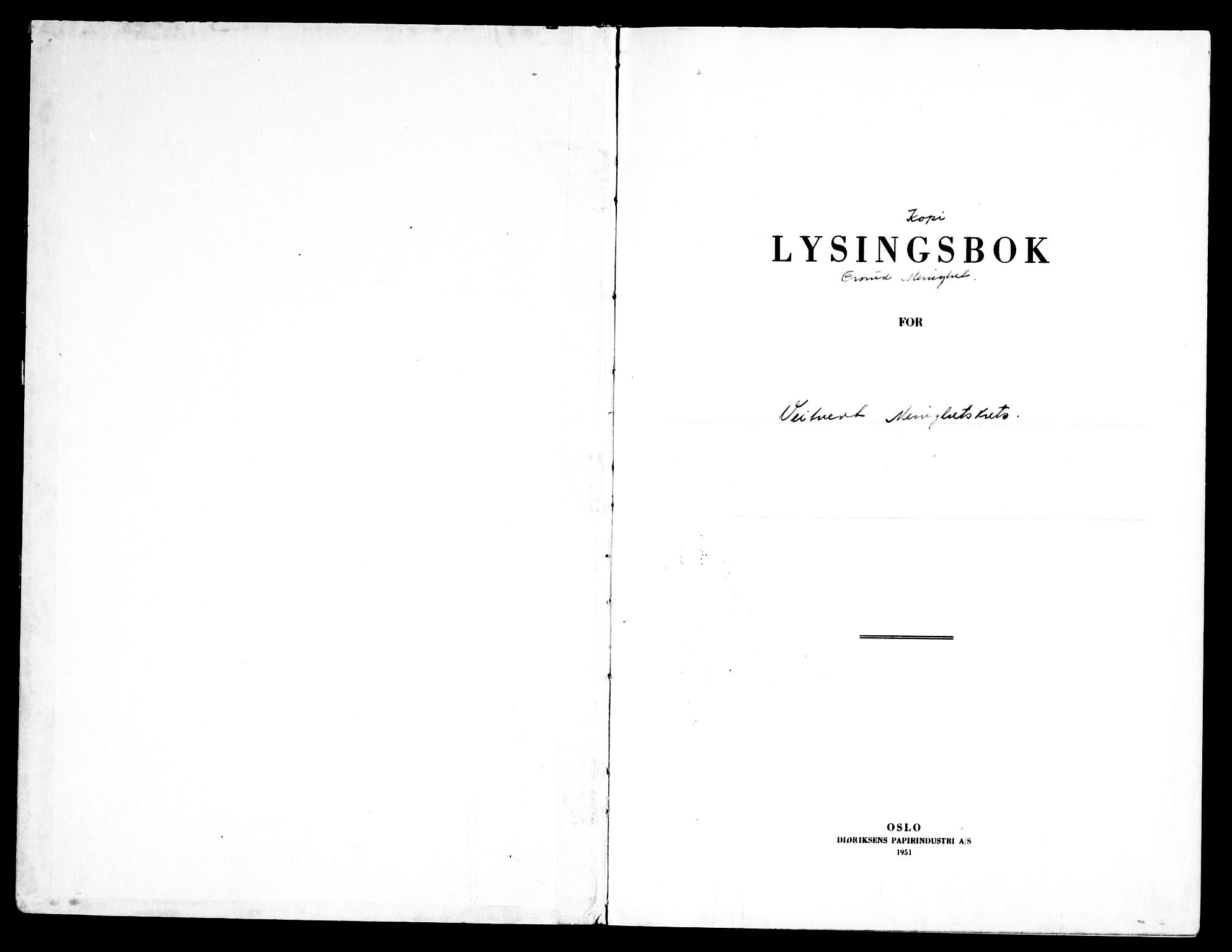 Bredtvet prestekontor Kirkebøker, AV/SAO-A-10331a/H/Ha/L0001: Banns register no. 1, 1957-1991
