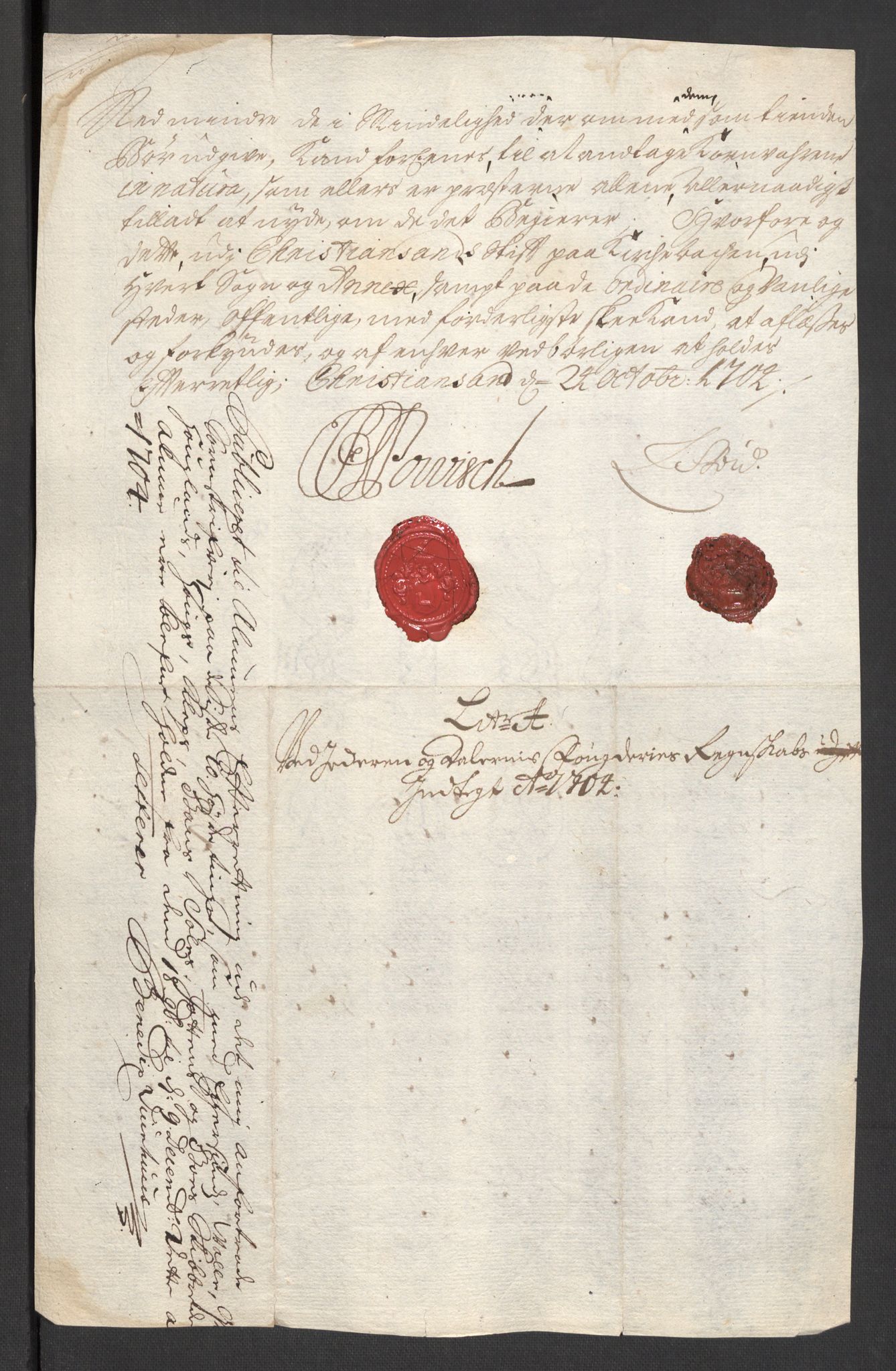 Rentekammeret inntil 1814, Reviderte regnskaper, Fogderegnskap, AV/RA-EA-4092/R46/L2732: Fogderegnskap Jæren og Dalane, 1703-1704, p. 99